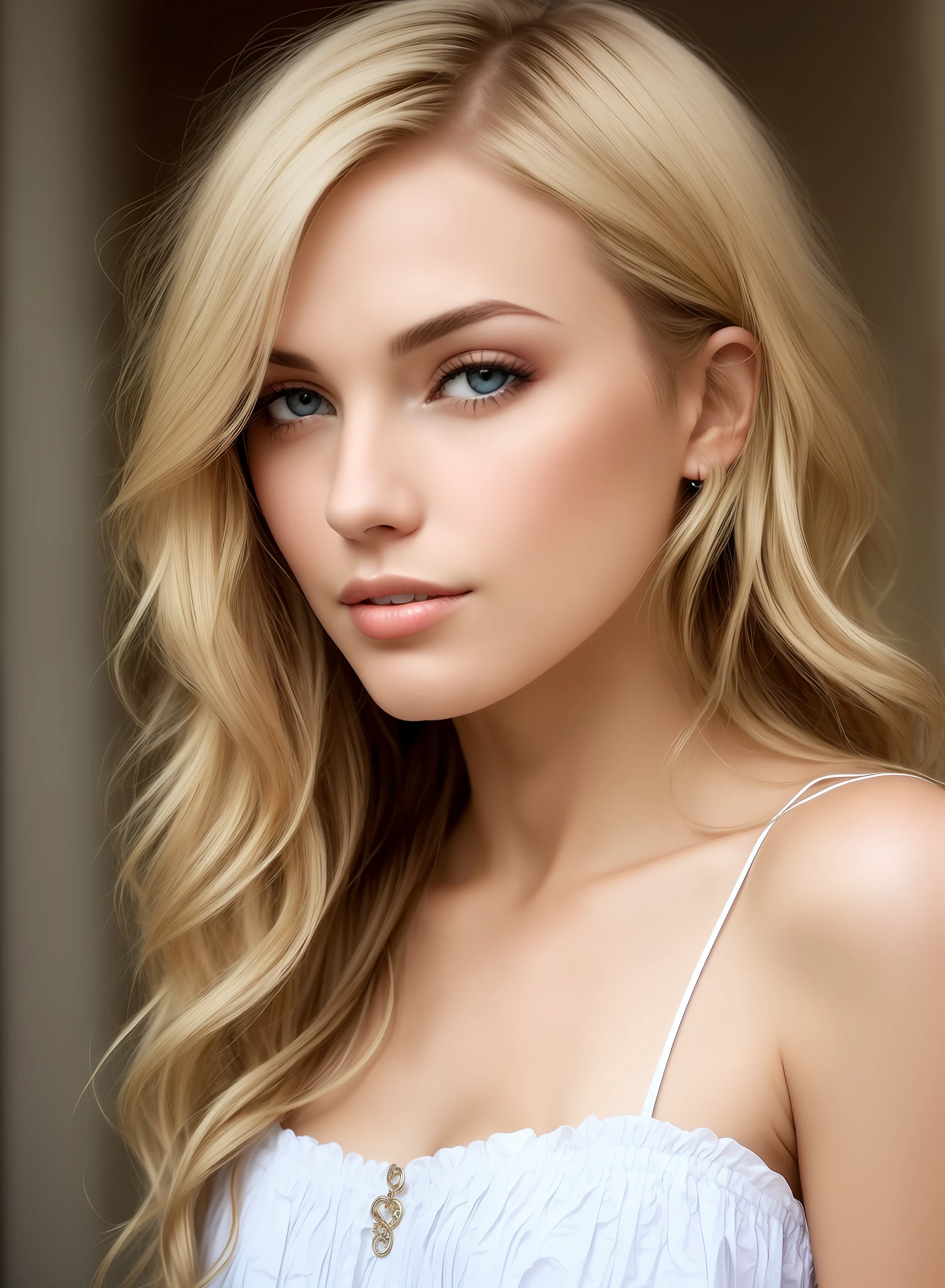 Blonde woman