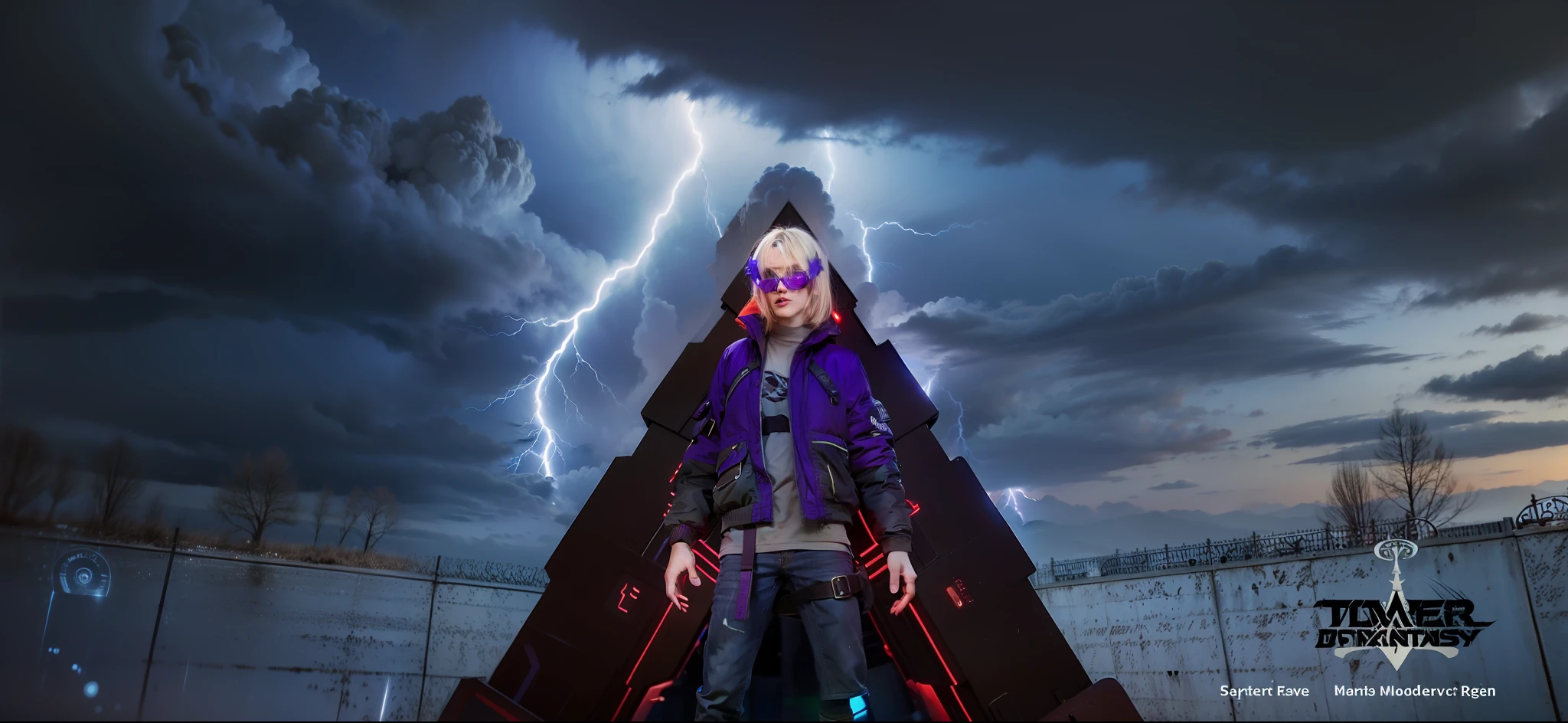 Dark cloudy sky, lightning flashed, ultra realistic, photorealistic, masterpiece