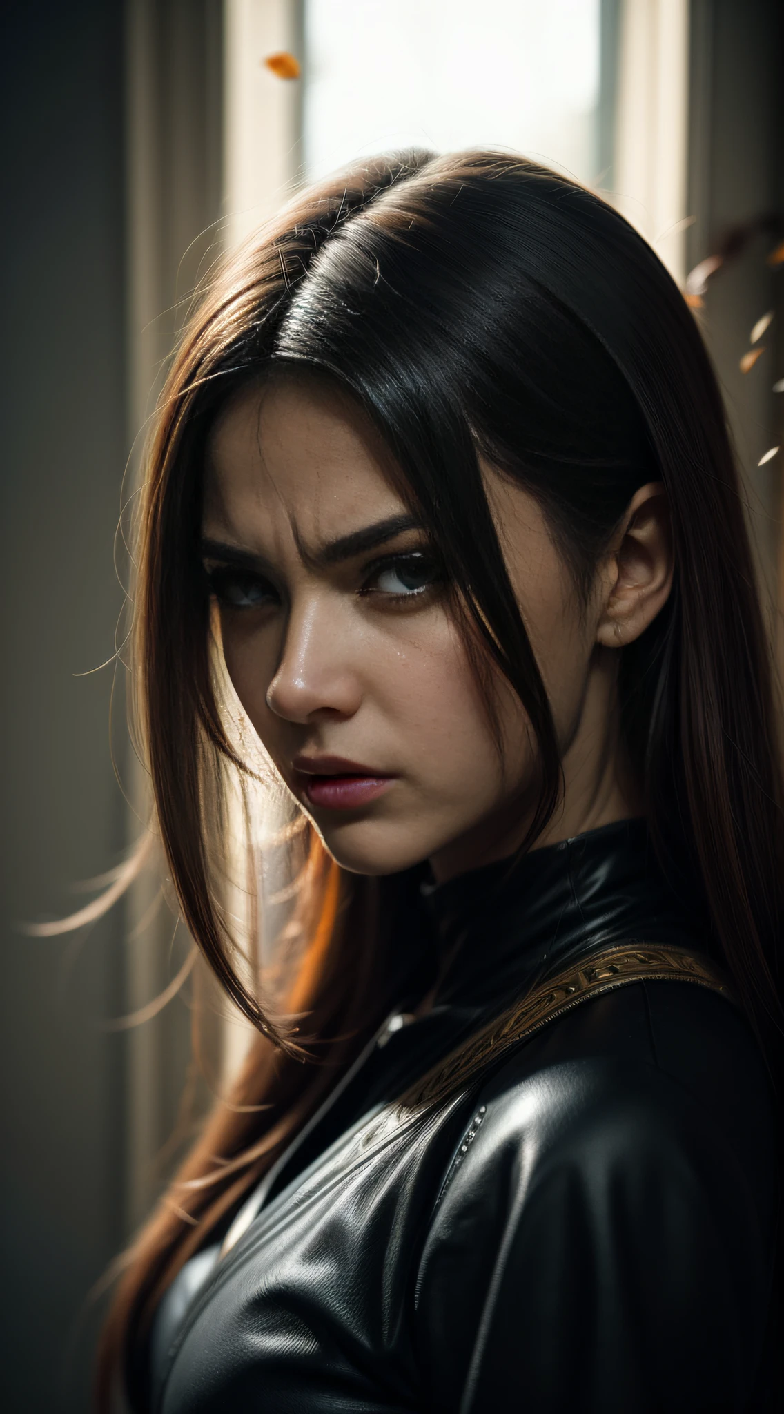 3dart
anime
atmospheric
captivating
determination
emotions
enigma
enigmatic
face
fall
grace
guardian
hidden
intrigue
katana
mystery
narrative
orangeleaves
power
realism
secrets
silence
stillness
storytelling
tormented
unemotional
warrior
woman
art
blackattire