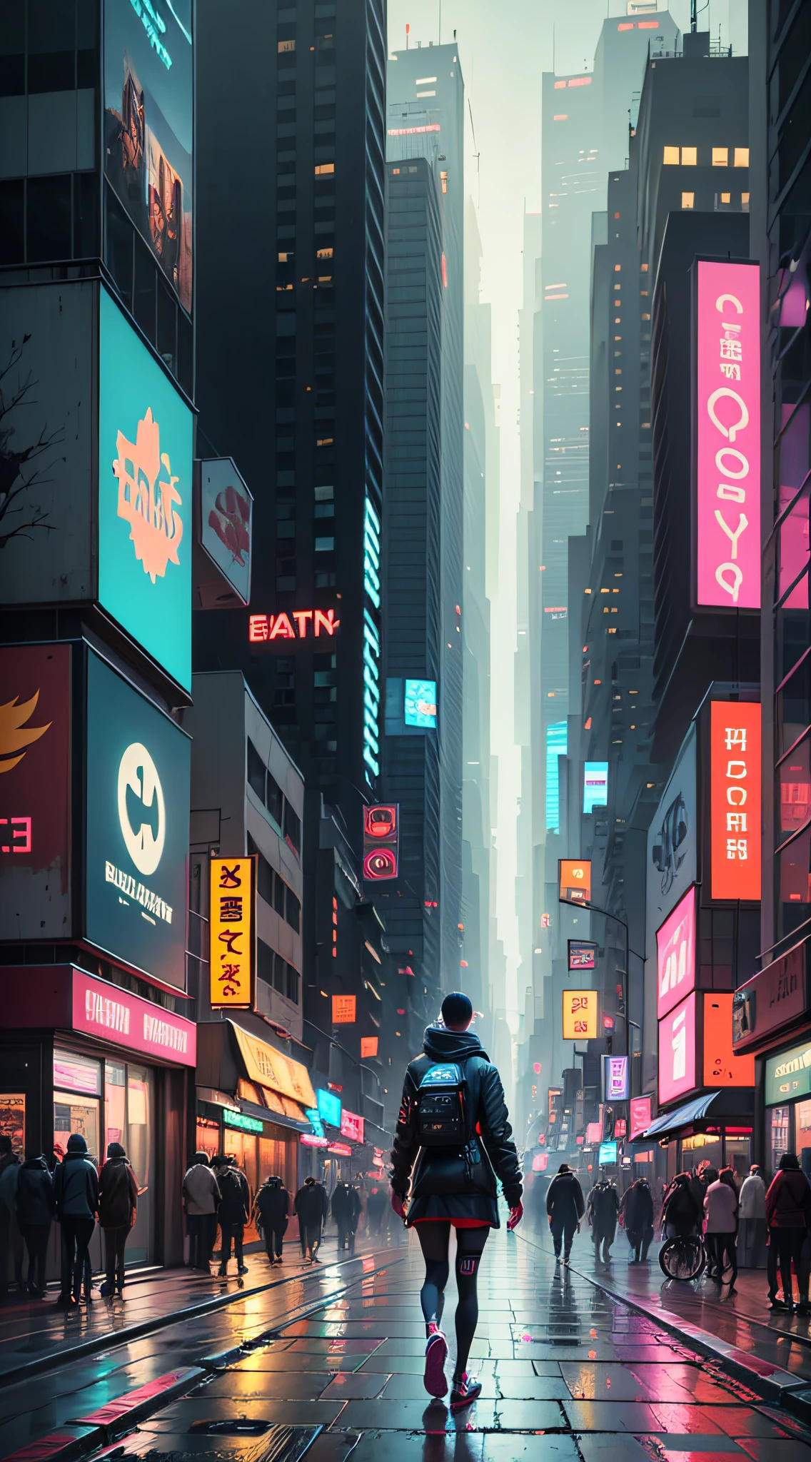 City cyberpunk