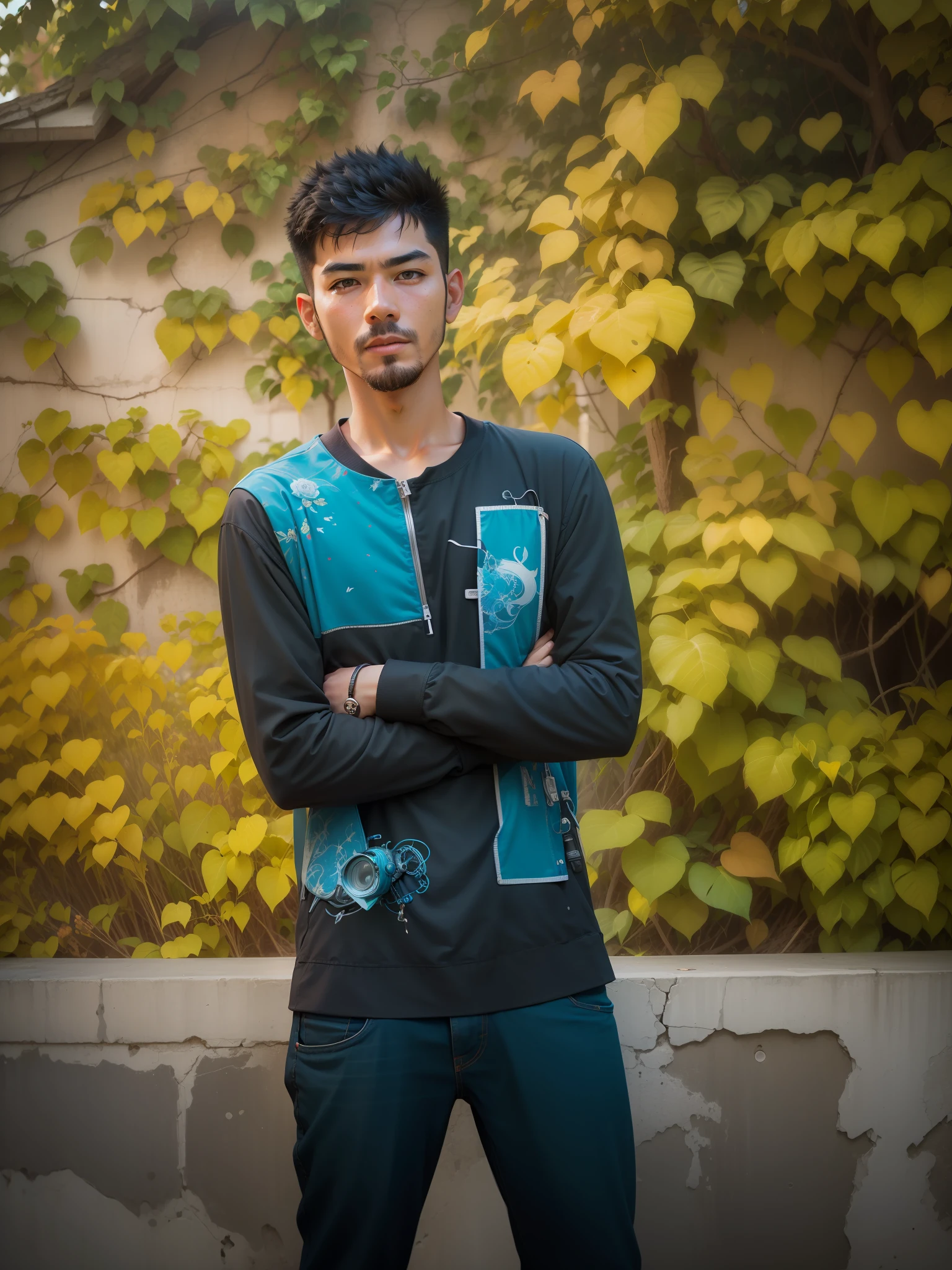 Not change background realistic face DSLR image