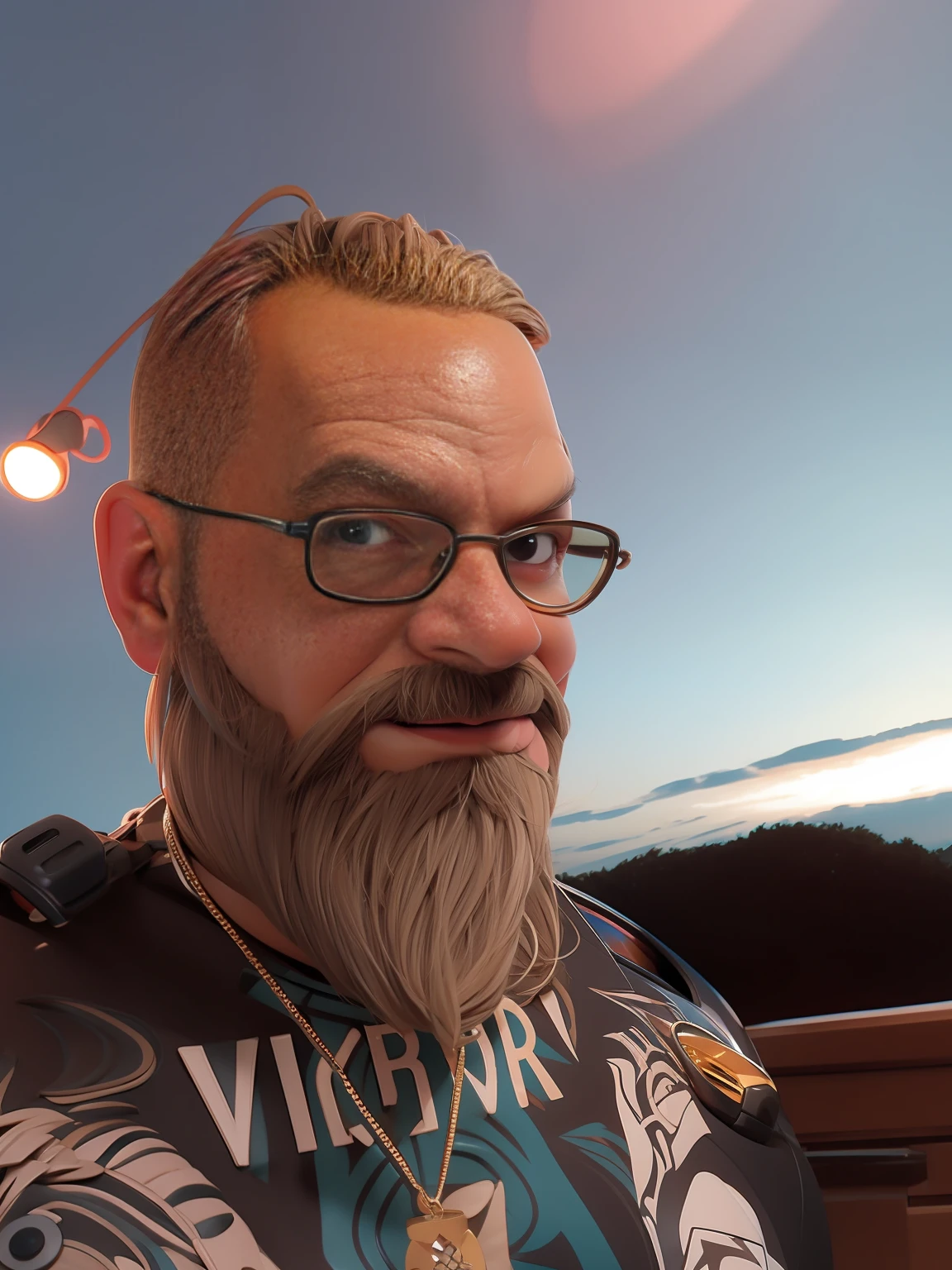3D rendering style
