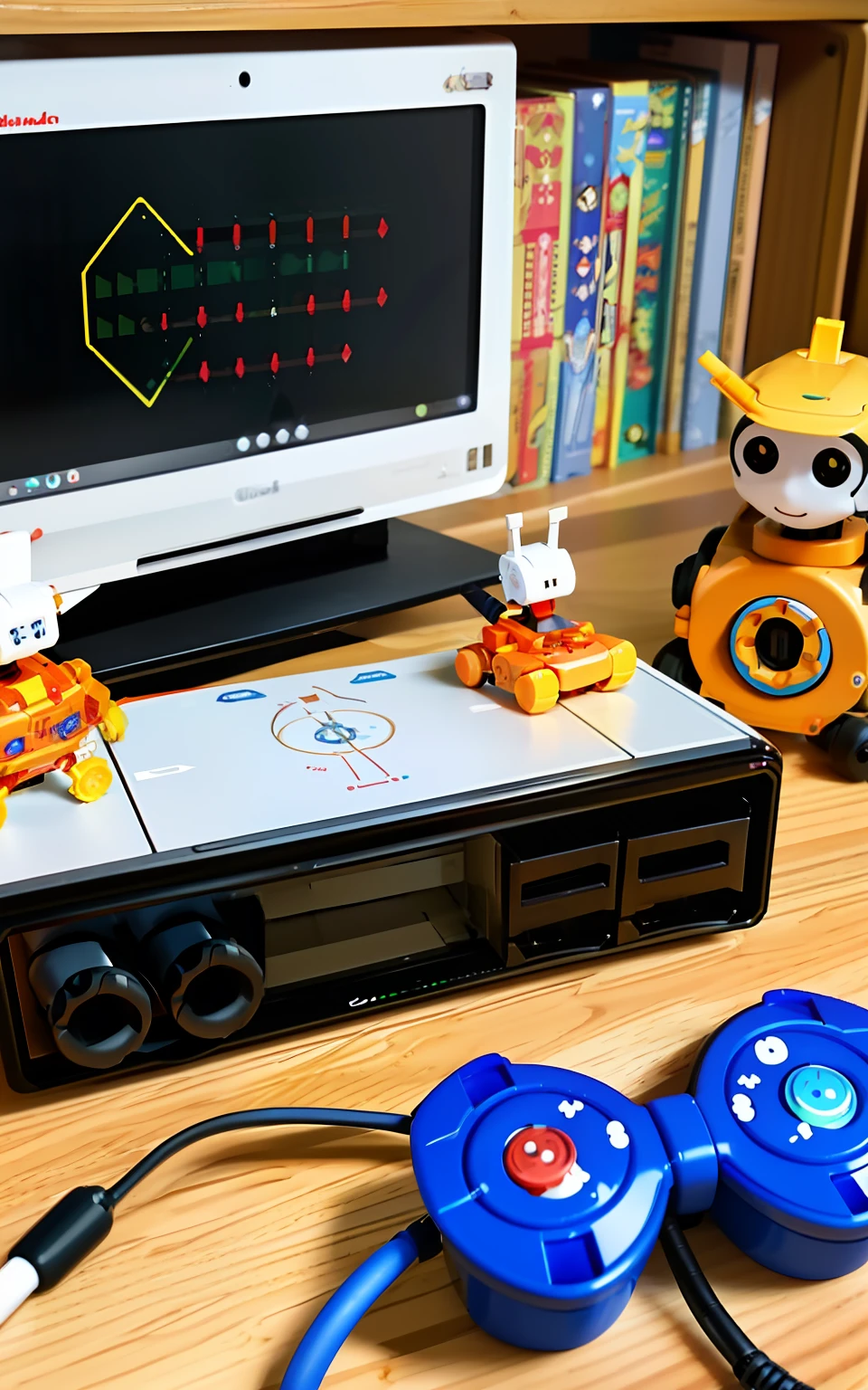 Programming Robots: Educational toys designed to make it easy for children to learn code and program their own robots.