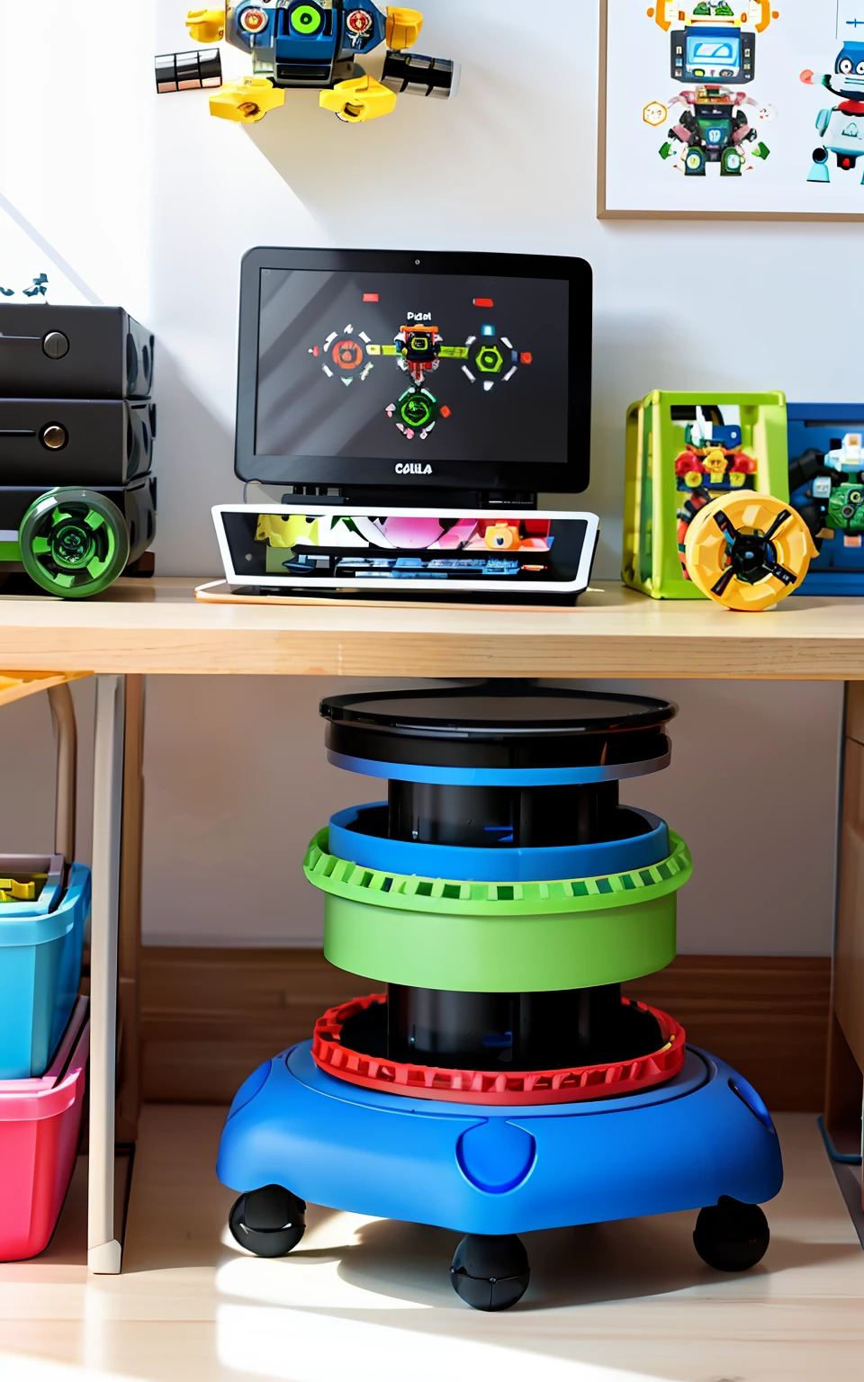 Programming Robots: Educational toys designed to make it easy for children to learn code and program their own robots.