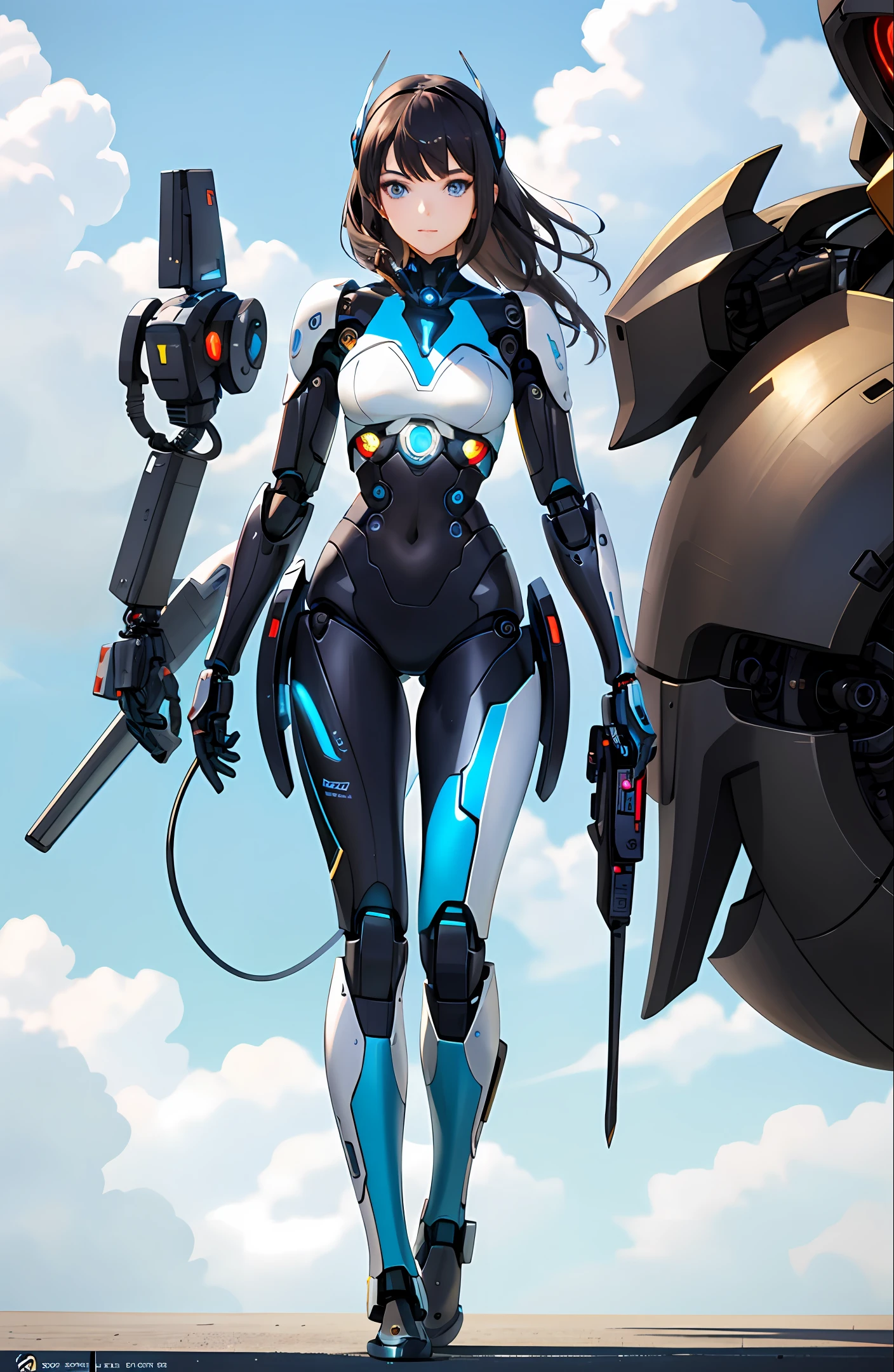 a close up of a woman with a futuristic body and headpiece, beutiful girl cyborg, cute cyborg girl, perfect android girl, cyborg - girl, cyborg girl, perfect anime cyborg woman, beutiful white girl cyborg, beautiful female android!, beautiful female android, beautiful android woman, beautiful robot character design, beautiful cyborg girl, perfect cyborg female, anime robotic mixed with organic