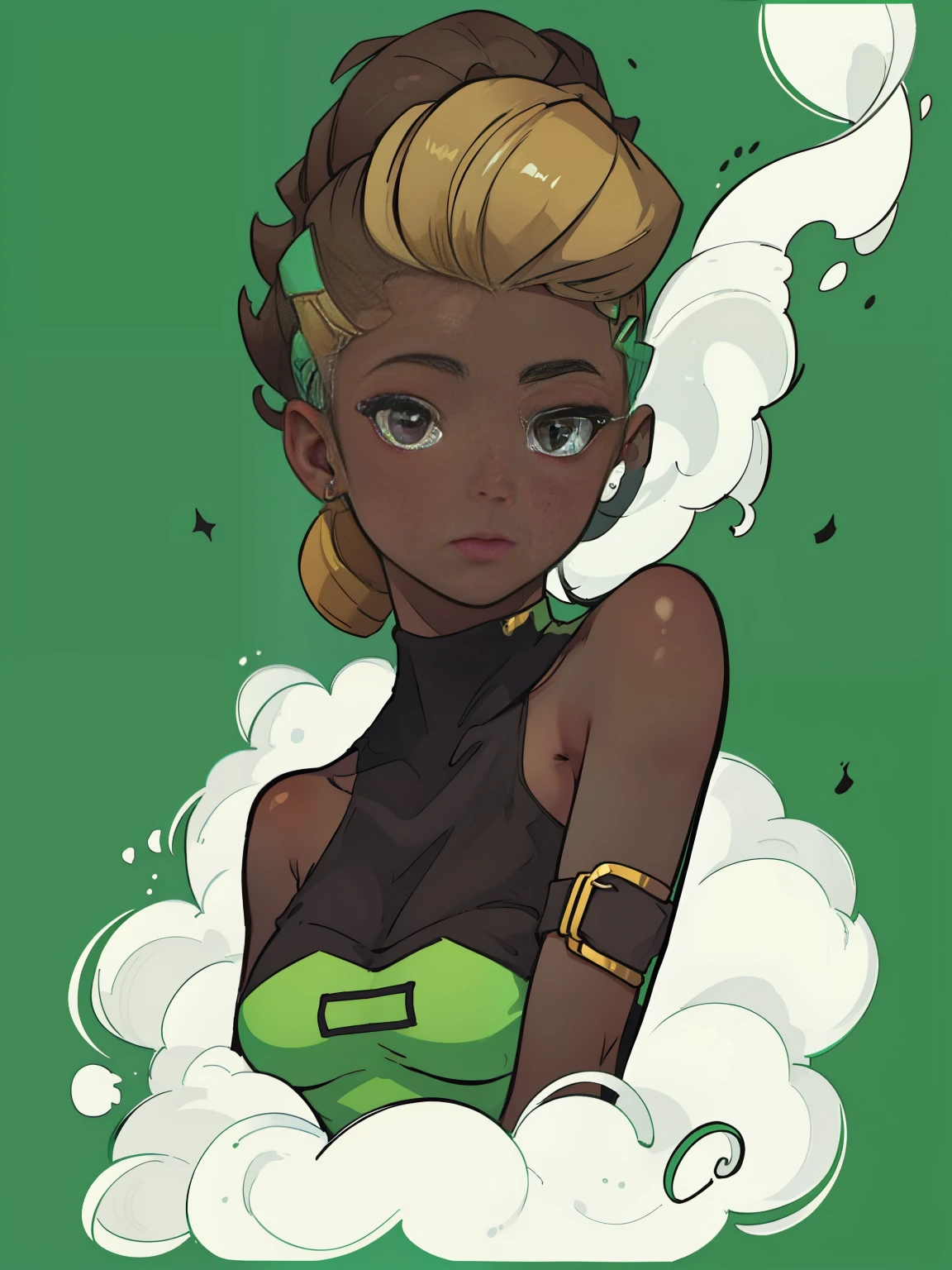 Egirl black skin color