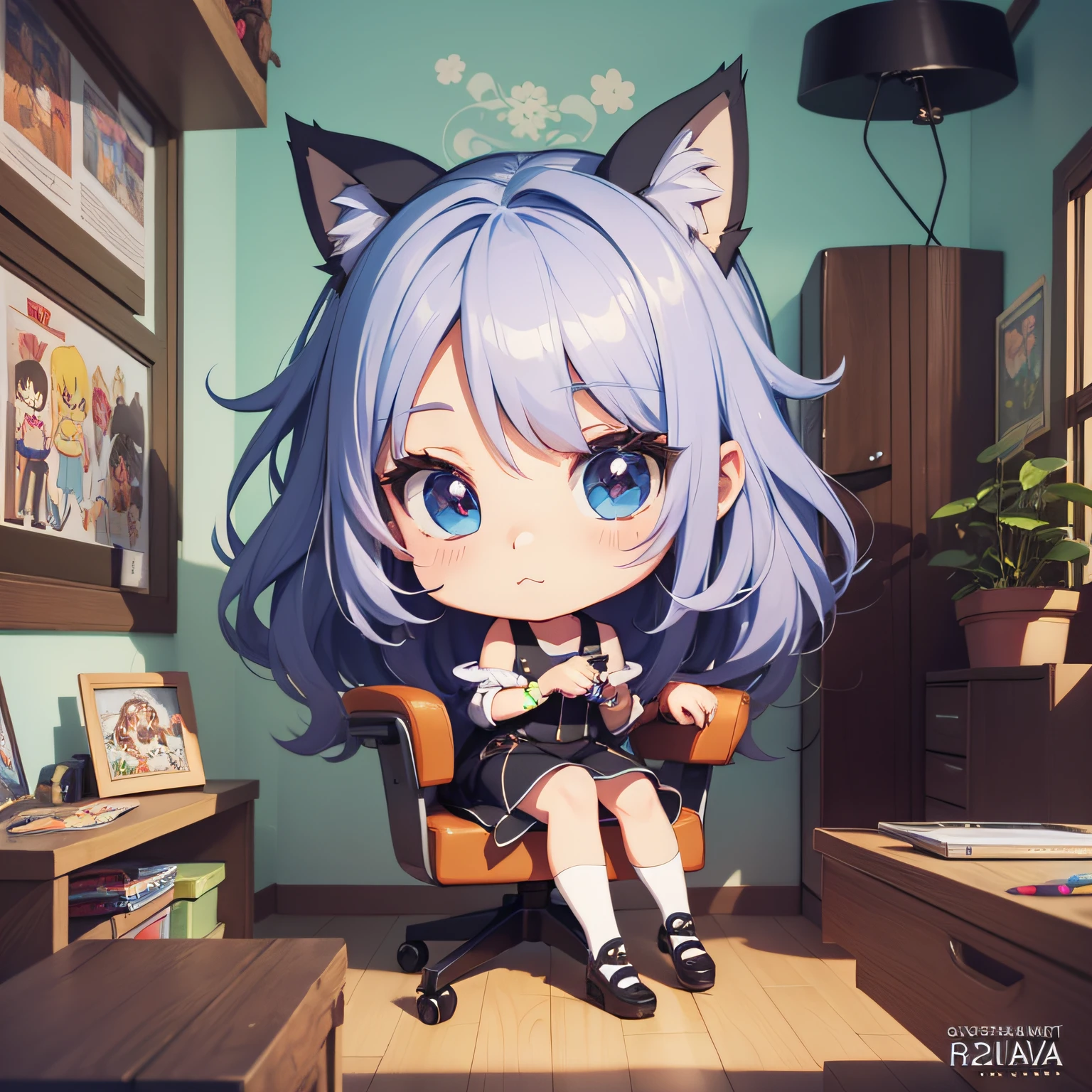 long hair cartoon girl sitting on chair, cartoon art style, cartoon cute, chibi girl, cute cartoon style, cute art style, cartoon style, charikatura, cartoon style illustration, cartoon digital art, cartoon art style, cute digital art, cute anime girl portrait, chibi, chibi style, Cute Pretty Girl 2 Long Hair Cartoon Girl Sits on Chair, Anime Drawing, DeviantArt Contest Winner, Pop Art, Cartoon Art Style, Cartoon Cute, Chibi Girl, Cute Cartoon Style, Cartoon Style, Cartoon Style Illustration, Cartoon Digital Art, Cartoon Art Style