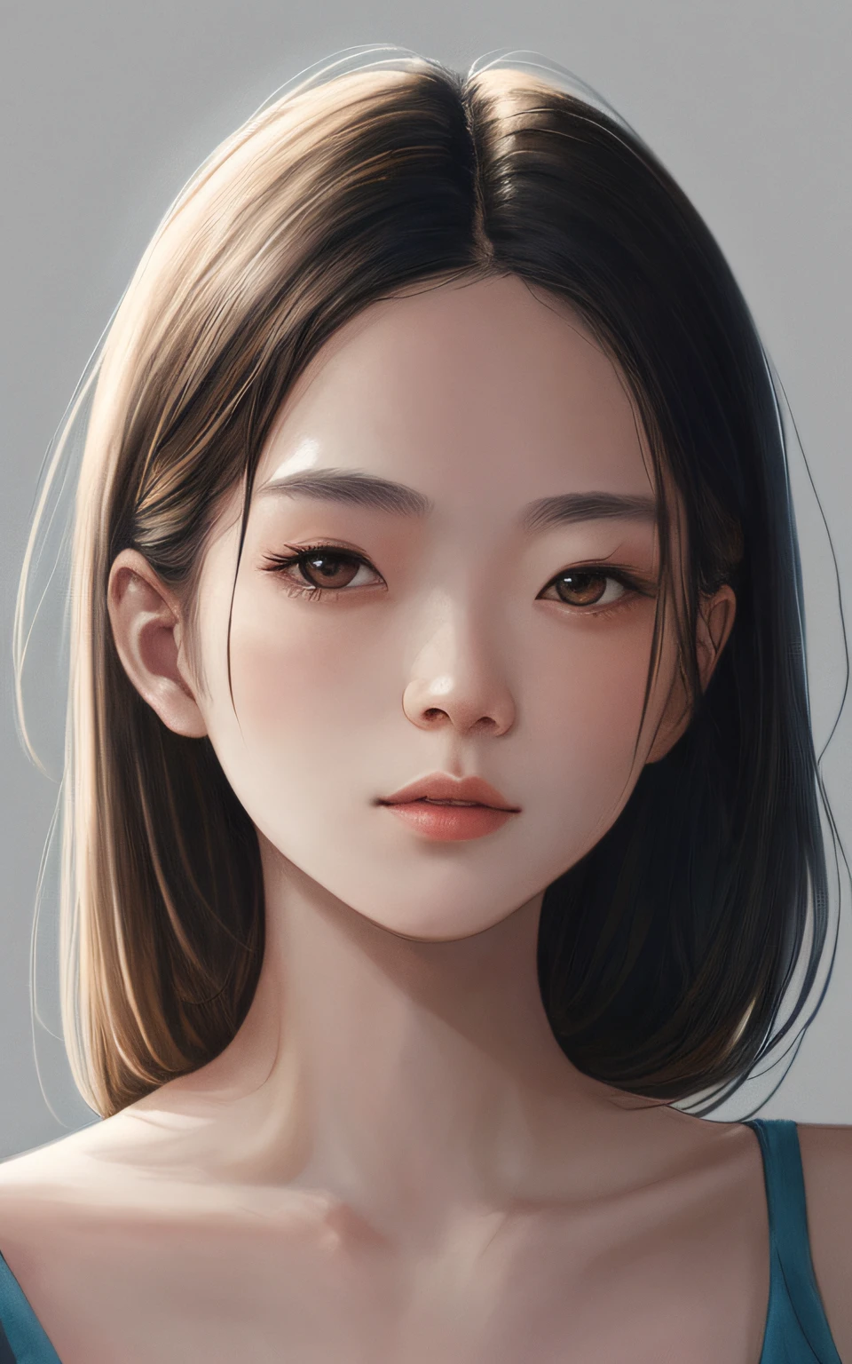 puberty, looking at the camera, lots of details, detailed drawing, cg, milky skin, soft skin vs soft skin, realism, middle between drawing and realism, high quality, hd, 4k, blender rendering, octane rendering, real, illustration, drawing, cg, digital art, beautiful face, perfect face, fair skin, symmetrical face, proportional body,,Japan person,