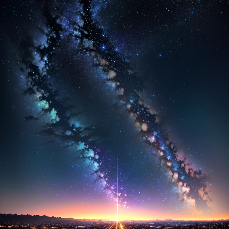Starry Night Background --auto