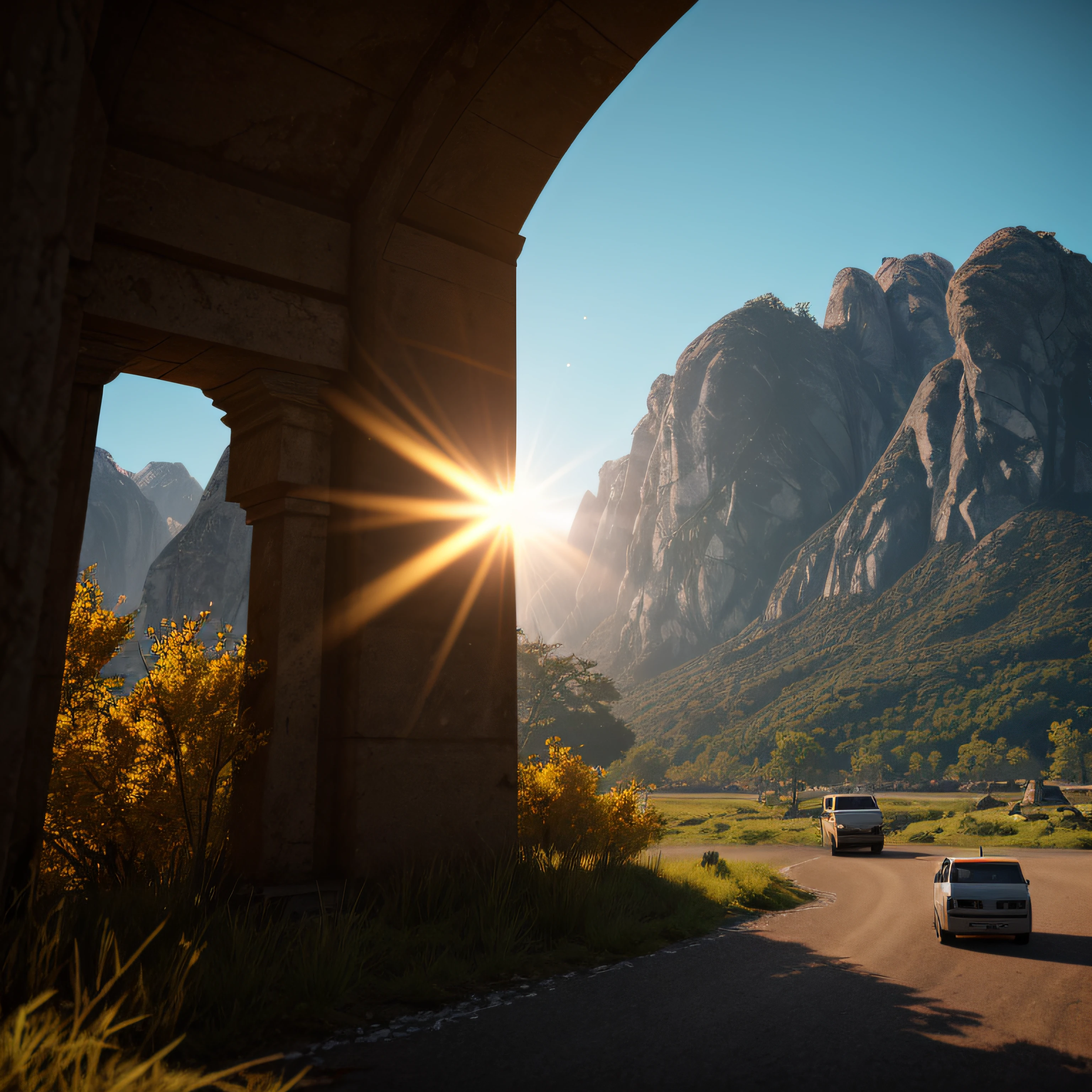 Graphic,full details,8k smooth,first-person view,canon 5d,1fujifilm xt100,Sony alpha,Quixel Megascans Render,full of sunlight