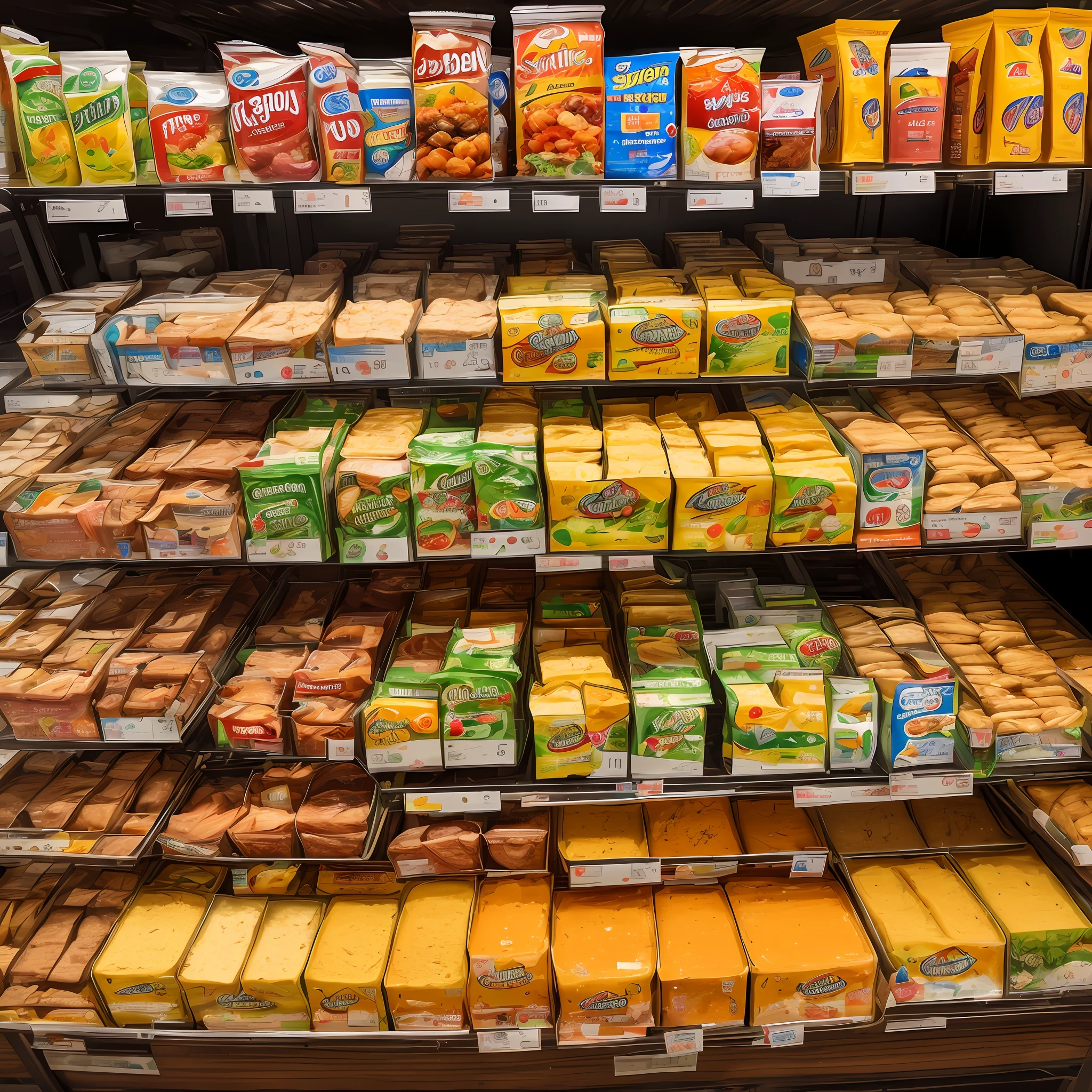Images featuring homemade dressings and additive-free protein powders. In the background, commercial dressings and processed food packages are depicted in a blurred manner, emphasizing the superiority of homemade and additive-free. The images are high resolution and realistically depict the textures and colors of dressings and protein powders. Photographed under bright natural light, the vivid colors of the food stand out. –ar 16:9 –v 5.1 –style raw –q 2 –s 750 --auto