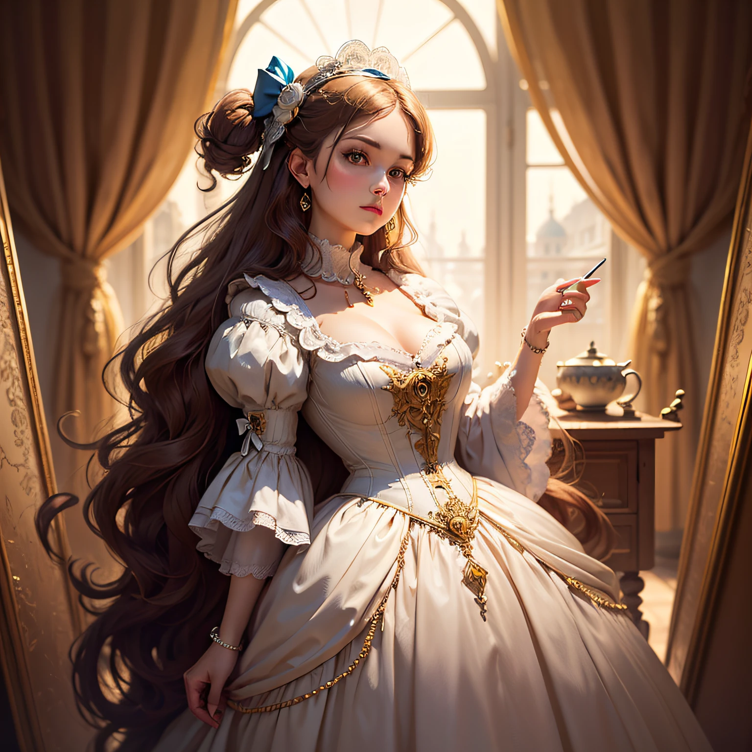 rococo style, high details --auto