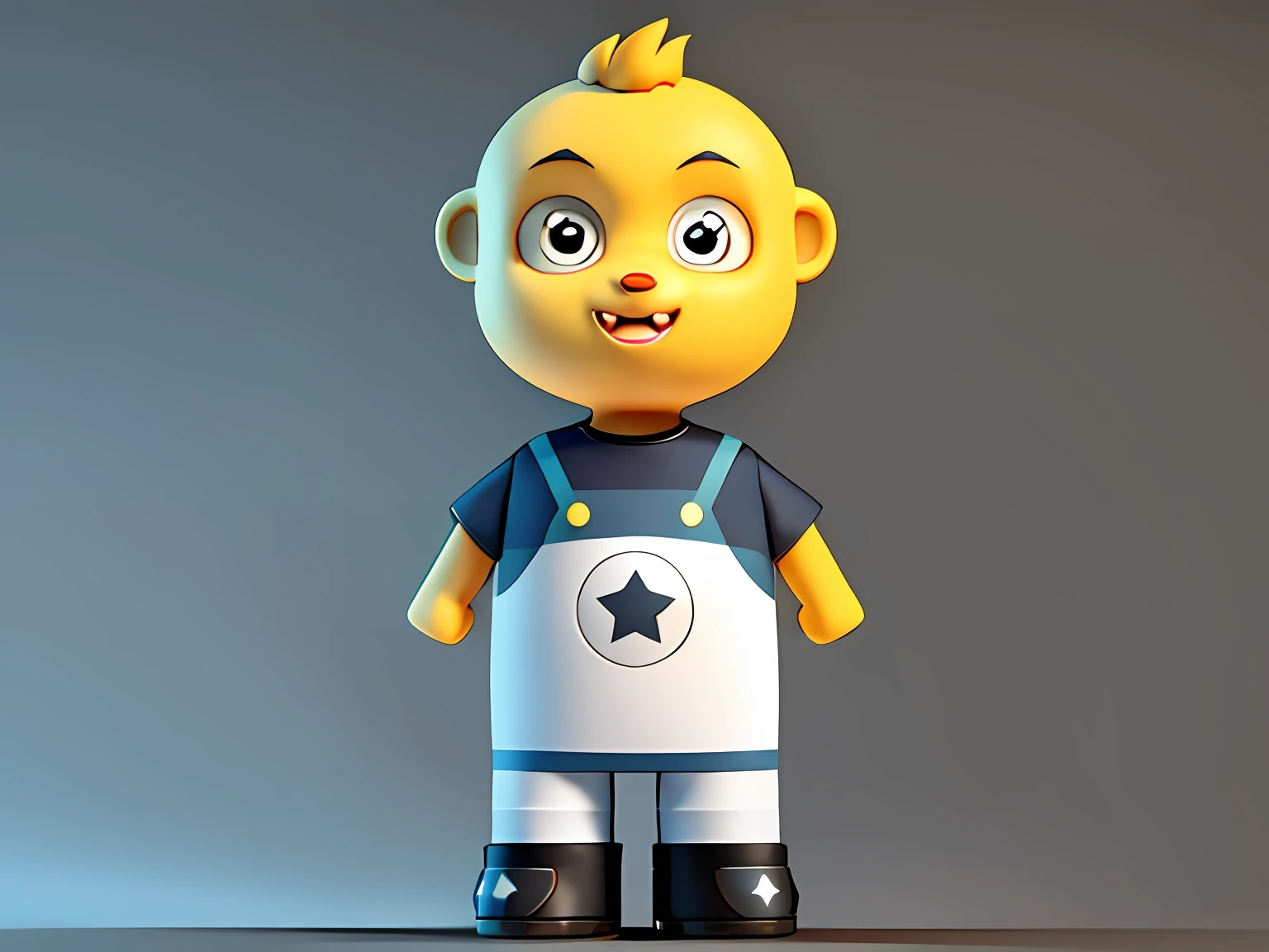 Cartoon character of a boy with stars on his chest, animated character, upper body 3d game avatar, full body character, cute cartoon character, cartoon character, merged character, cute character, cartoon vector style, character standing, cartoon style, highly detailed character, digital character illustration, kids