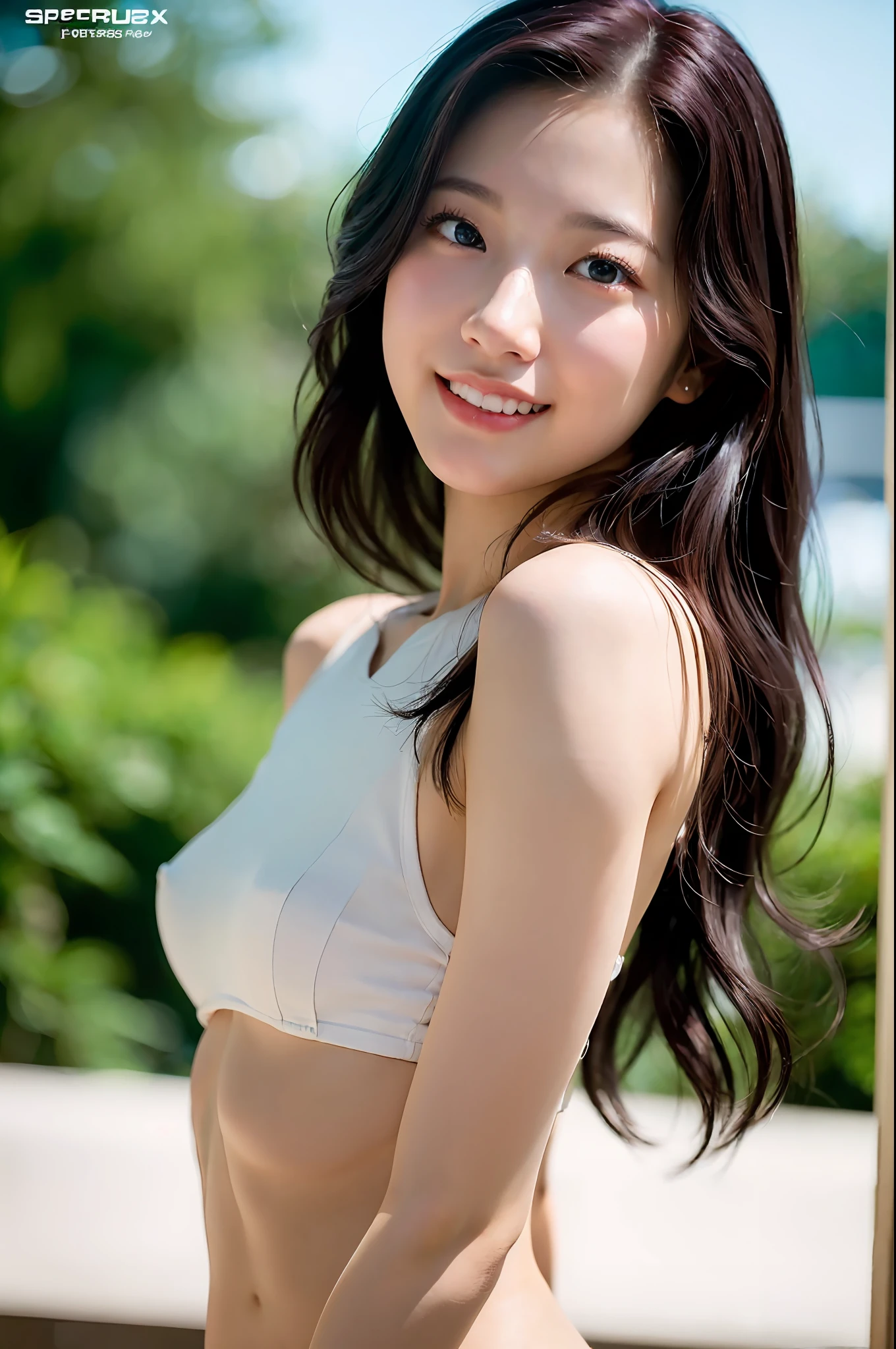 1 girl, happy, smile, (super time: 1.2), (naked: 1.2)), RAW photos, (photorealistic: 1.37, realistic), high definition CG integrated 8K wallpaper, viewer's eye view, (((if viewed from the front)))), (HQ skin: 1.8, glossy skin), 8k UHD, DSLR, soft lighting, high quality, film grain, fujifilm XT3, ((upper body: 1.6)), (professional lighting: 1.6)
