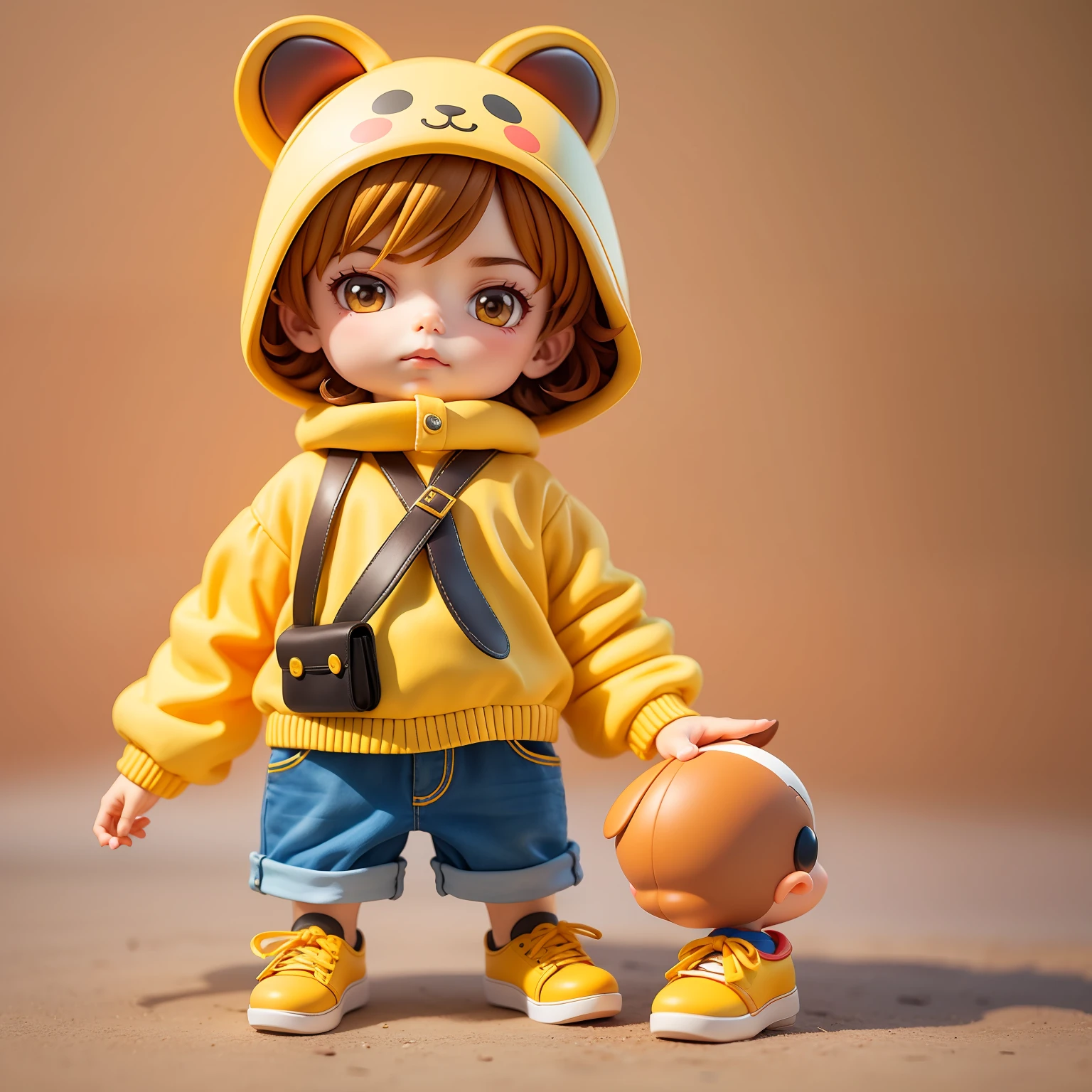 A cartoon IP boy cool trendy dress up