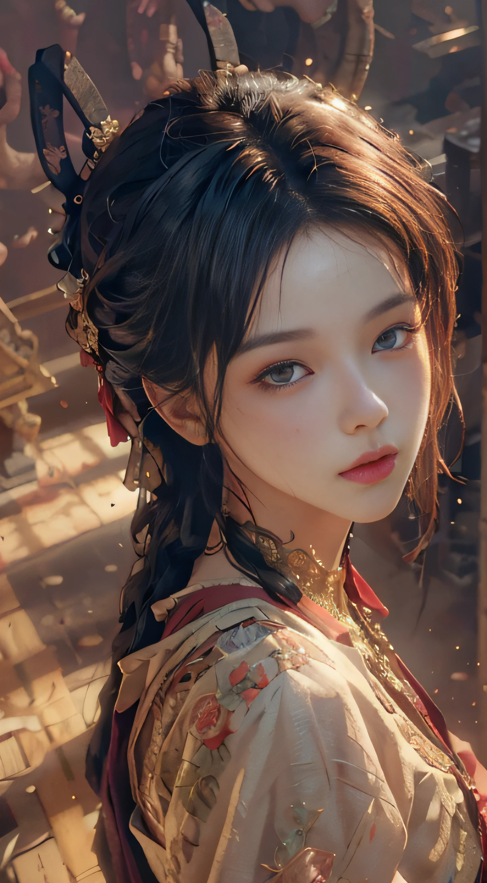 (from above) best quality, masterpiece, realistic photos, intricate details, raw photos, photon rendering, octane rendering, ridiculous, ultra-detailed, detailed face, detailed skin, trends on artstation, 8k masterpiece, cinematic lighting,