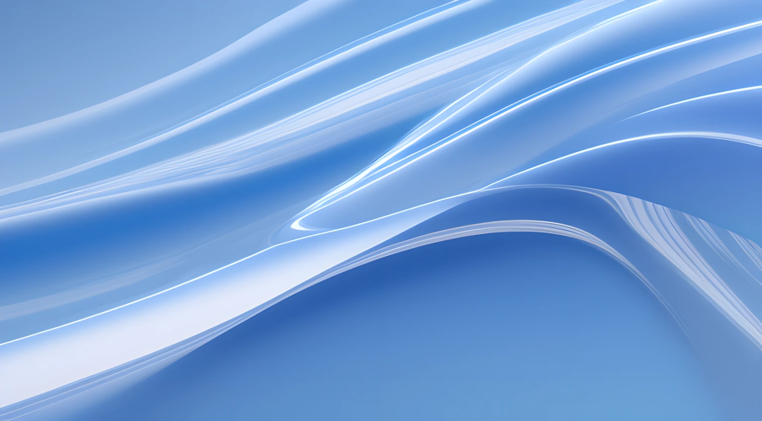 (Unreal Engine 5, best quality), some abstract white lines in blue gradient background