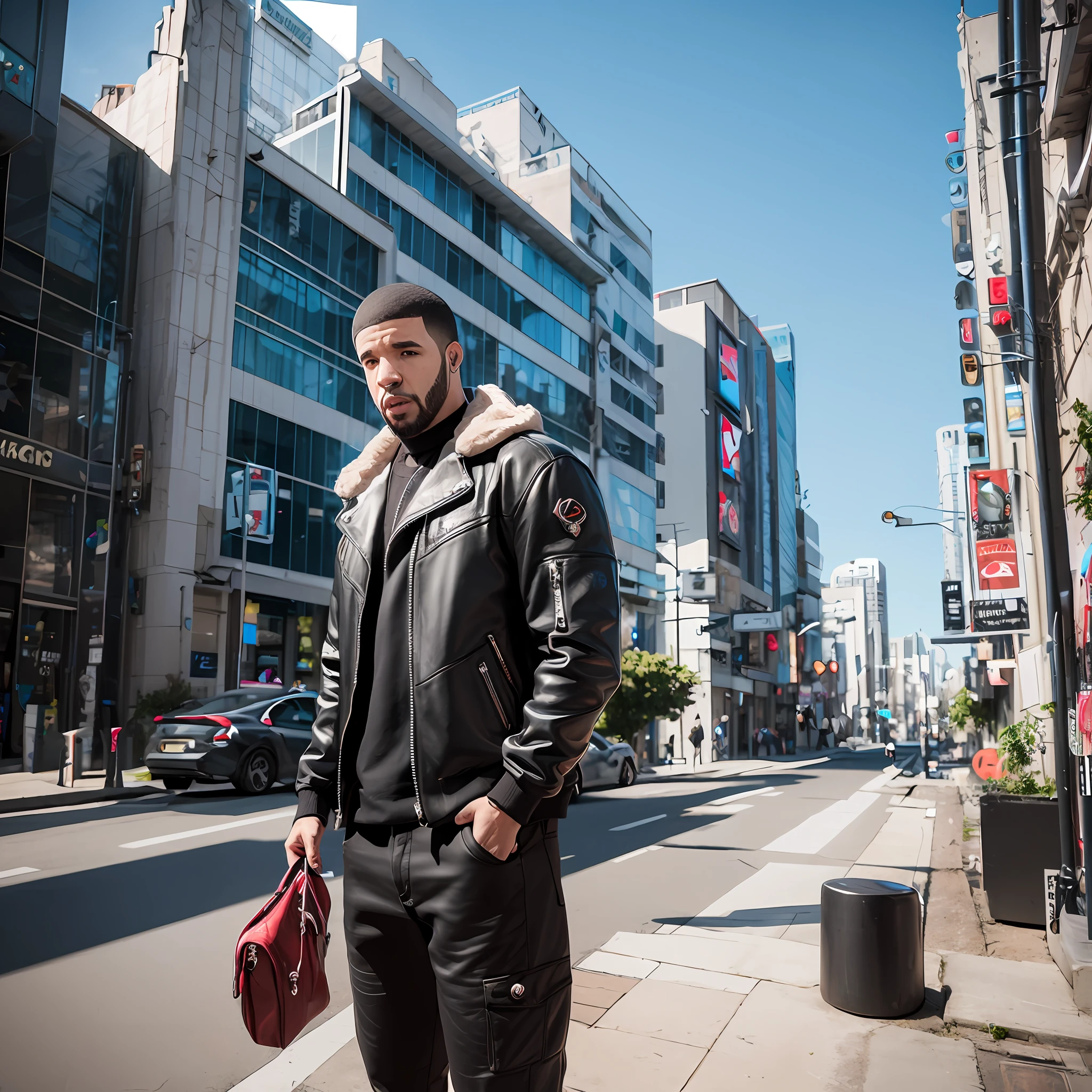 Realistic drake cyberpunk --auto