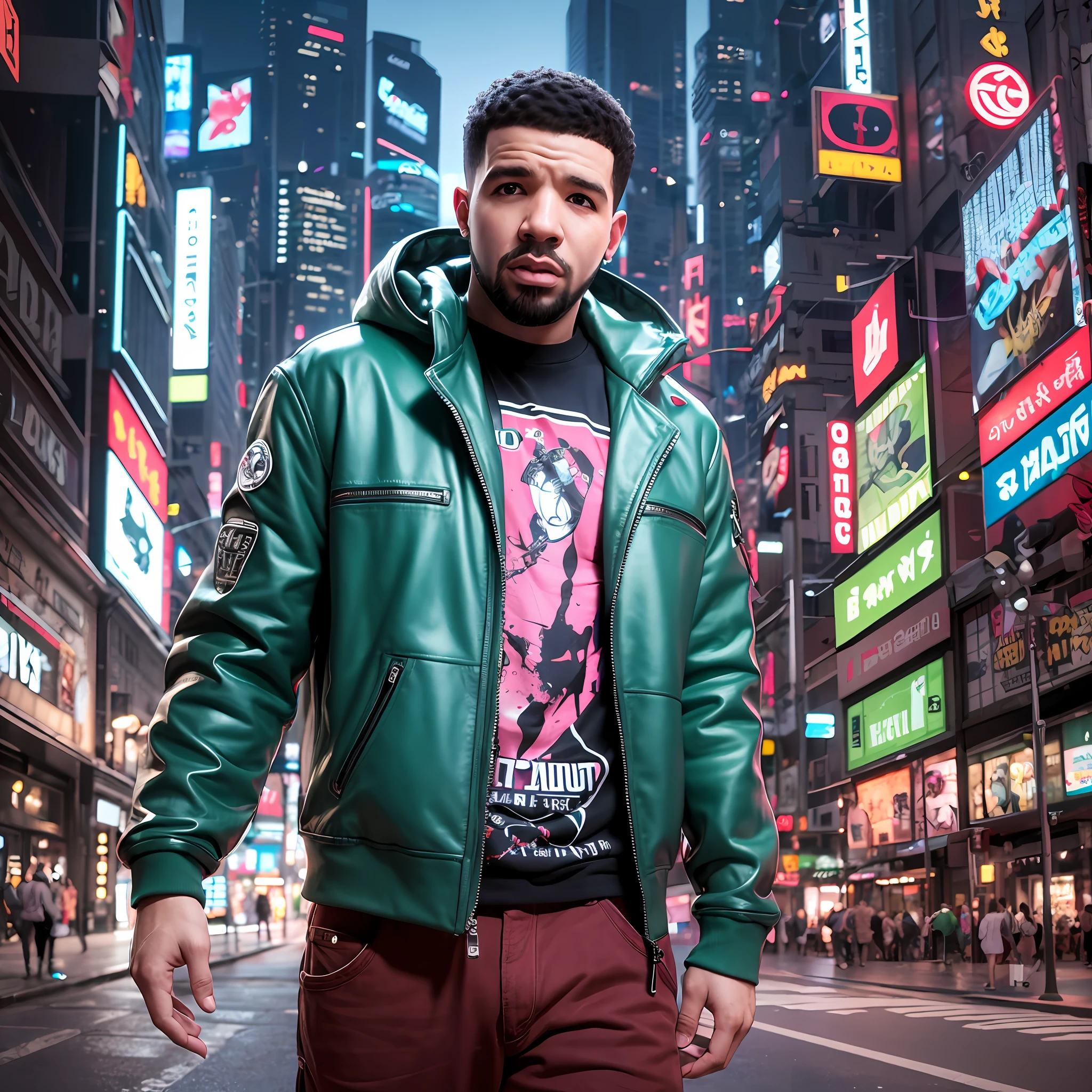 Realistic drake cyberpunk --auto