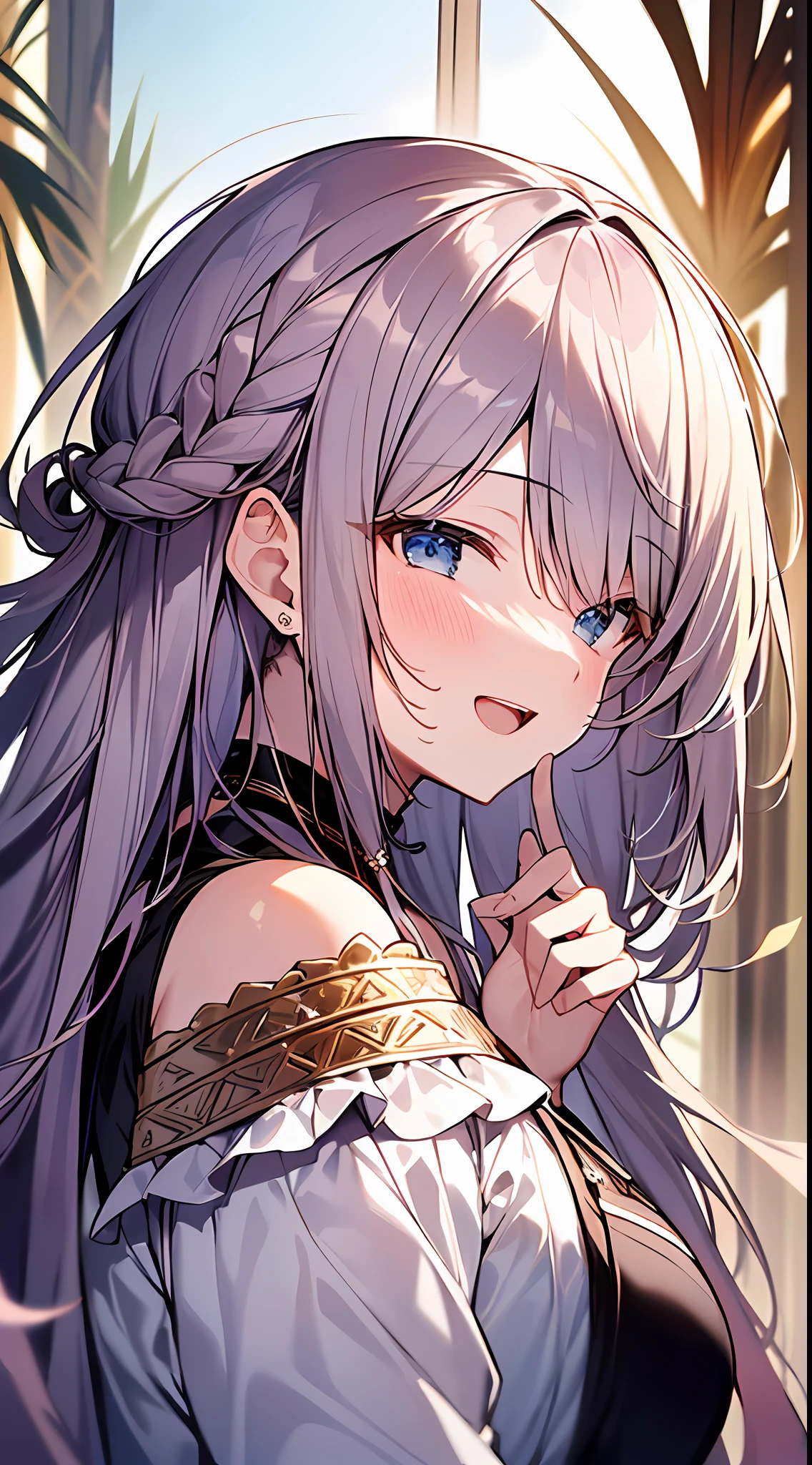 (incredibly absurdres absolutely resolution:1.5)、top quality、masterpeace、Ultra High Resolution、8K、(Multiple Girls)、(Gorgeous dresses with luxurious, colorful decorations) BREAK Shoujo Manga Style、(li)、Soft line art、Digital Enhancement、A touch of shoujo manga、Environmental Change Scene、Shoujo Mangacore、(((Hair length to the shoulders)))、(((short braiding)))、Laugh with open mouth、close one’s eyes、Ancient capital of the West、Close-up of the face、entangle、Beautiful and aesthetic:1.5、High Quality:1.3