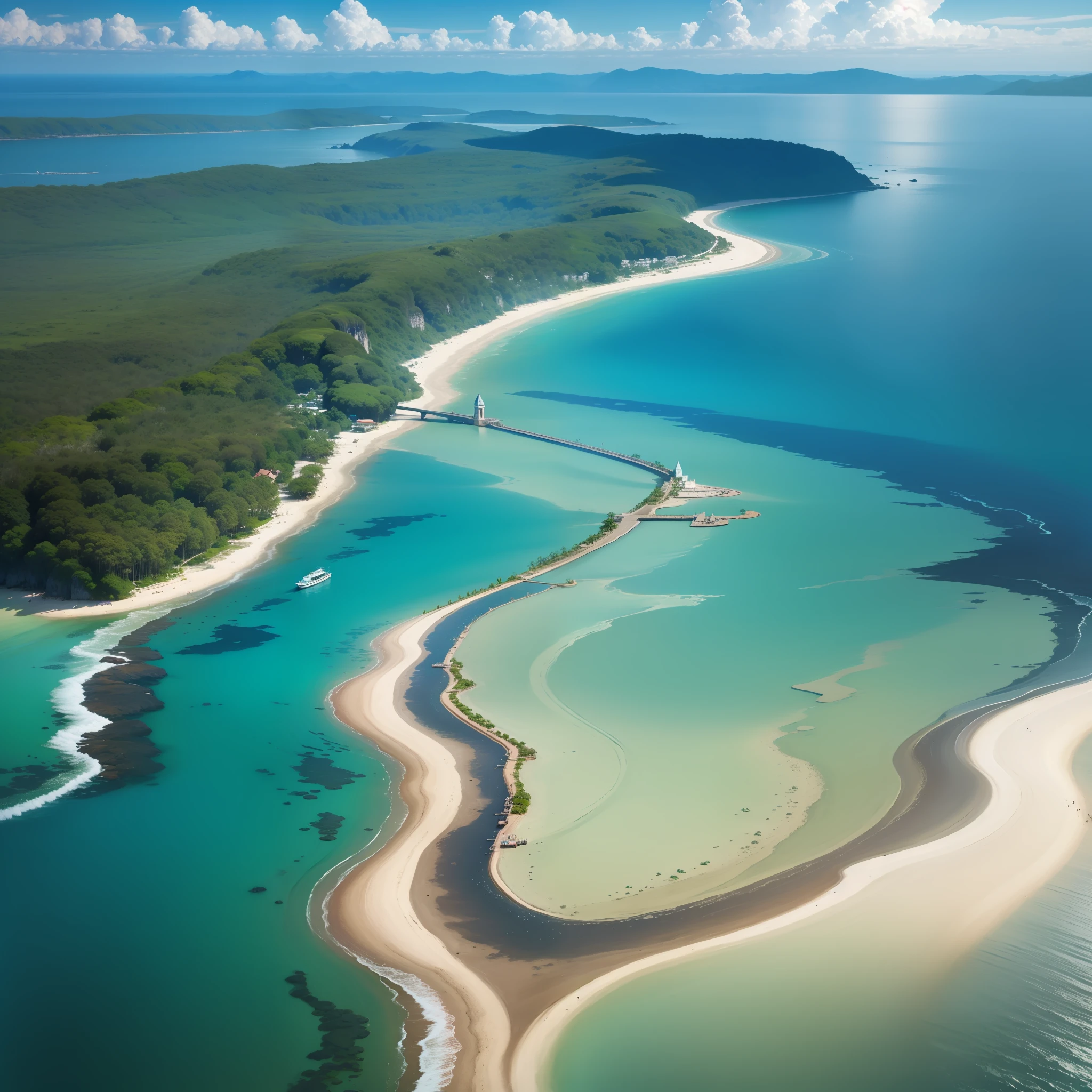 uninhabited island sea transparency heaven tropical nature beautiful fantastic top quality masterpiece ultra high resolution