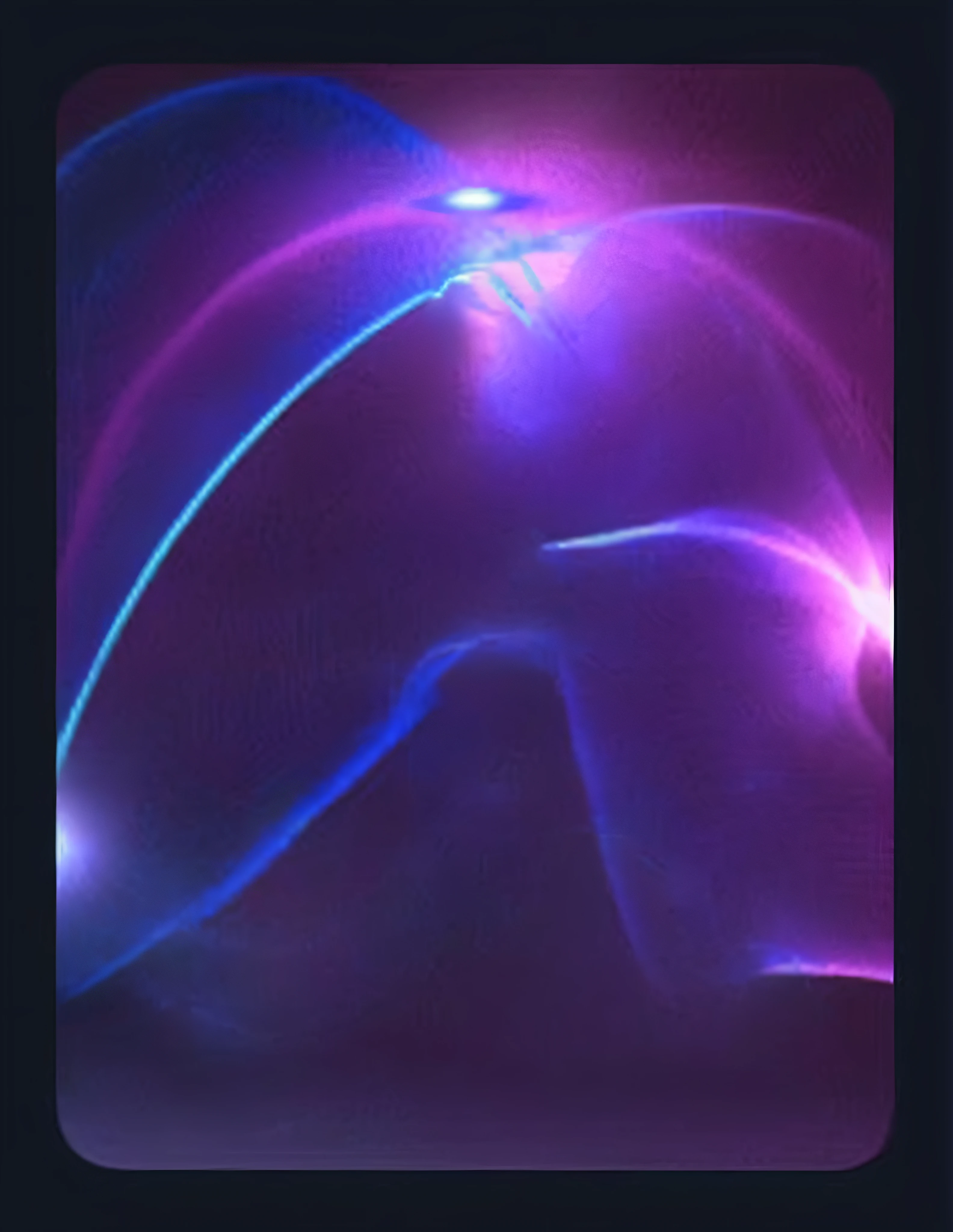 there is a picture of a picture of a purple and blue light, fractal flame. highly_detailded, blue and purple lighting, glowing violet laser beam eyes, blue lights and purple lights, electric aura with particles, purple aura, telekinetic aura, colorized photon, glowing electric aura, neon lens flare, holographic krypton ion, blue circular hologram