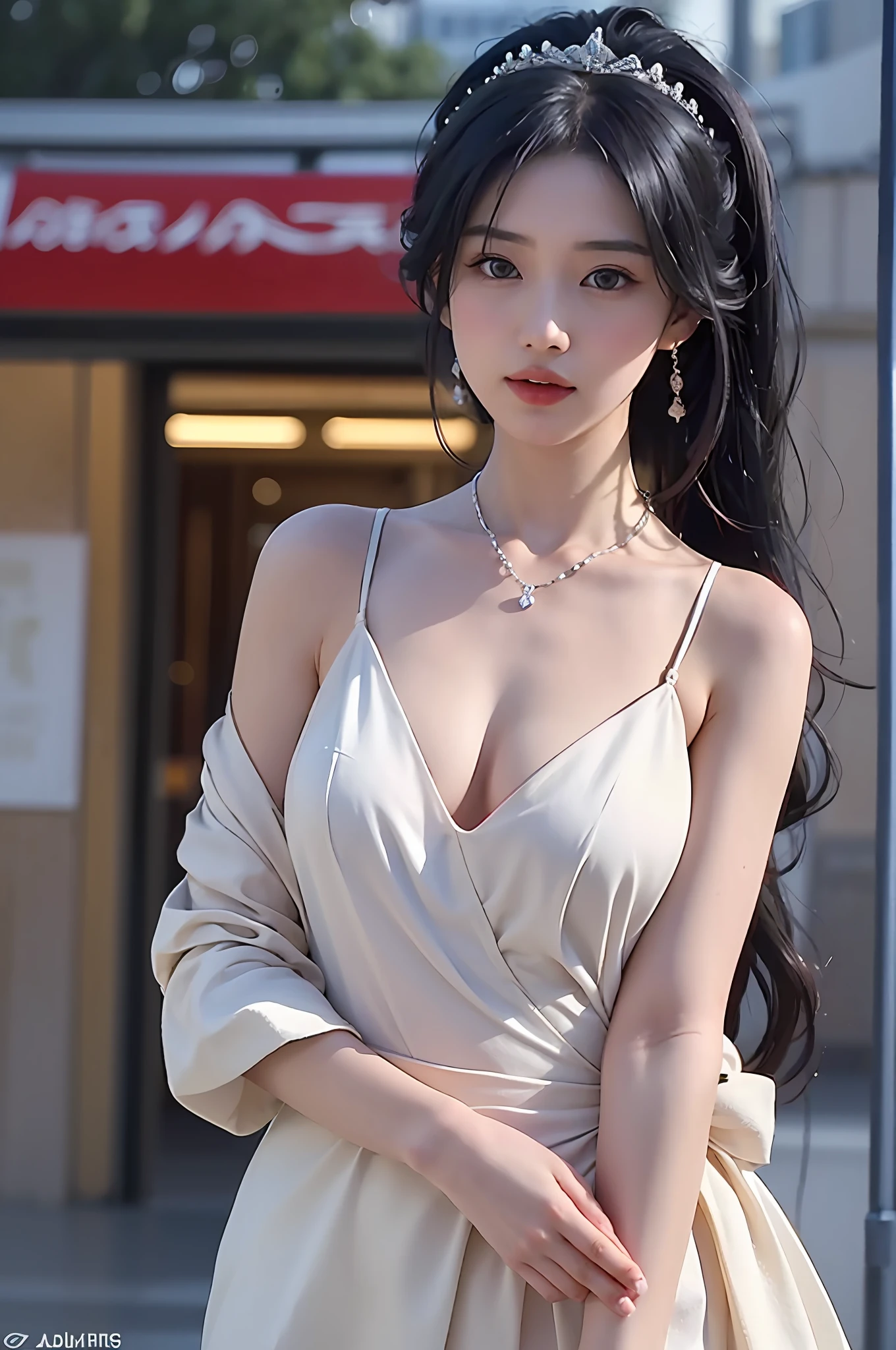 araffe asian woman in a white dress posing for a picture, gorgeous chinese model, beautiful asian girl, trending at cgstation, tall thin beautiful goddess, cute elegant pose, Chinese girl, trending on cgstation, Gorgeous young Korean woman, beautiful asian woman, full body xianxia, Lovely woman, xision wu, Beautiful Korean Woman, xintong chen