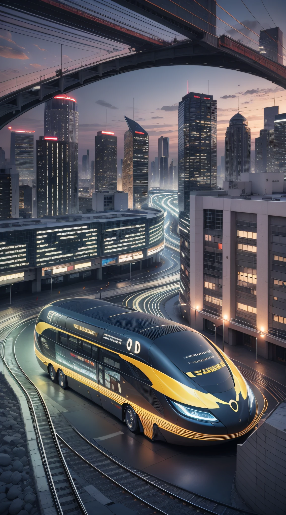 Cidade grande estilo futurista , imagem realista , imagem em 3d , Perfect lighting , realismo total , pessoas sem deformidades diferentes , carros futuristas transitando nas ruas , obra prima, alta performance , 8k
