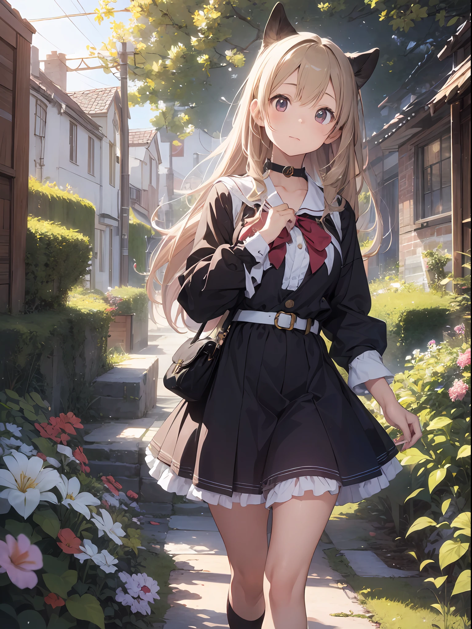 (Masterpiece, Highest Quality, Best, Official Art, Beautiful and Aesthetic: 1.2), (Masterpiece, Highest Quality, Best Quality, Official Art, Beautifully Aesthetic: 1.2), (Masterpiece, Best Quality, Best Quality, Official Art, Beautiful and Aesthetic: 1.2), (1 Girl: 1.3), Very Detailed, (Fractal Art: 1.3), Colorful, Supreme Detail, This painting titled "Girl Wizard from Another World" It depicts a girl wielding magic in the garden of an exclusive castle. A beautiful otherworldly castle spreads out in the background, and the garden located inside creates an atmosphere as if you have opened a door to another world.
In the center of this scene stands Japan girls in elementary schoolce is innocent and has an expression that makes her wish for something. In her hand is a luxurious wand, from which mighty magical powers are emitted. Its energy is so powerful that the beam of light makes a large trajectory in the sky.
The charm of this painting lies in the power of the girl and the beauty of the garden, as well as the skillful capture of the otherworldly atmosphere. And the girl's facial expressions and movements are very realistic, and have the power to draw the viewer into the place.
In addition, the light and shadow production is also stunning. The beam of light emitted by the wand brightly illuminates the garden and the castle, creating a sense of distance between the visible light source and the girl. Quality produces realistic images that can convey visual beauty and narrative appeal at the same time.
This is not only a visually appealing piece, but also a work that further enriches the visual experience by depicting a story. We think about the theme to the fullest.
The reason for this is that the level of perfection and the effort and passion of the artists who thought of it on their own is unrivaled. Here are the best works that we propose to you. The images should be very realistic, very detailed, and 16k with high resolution.