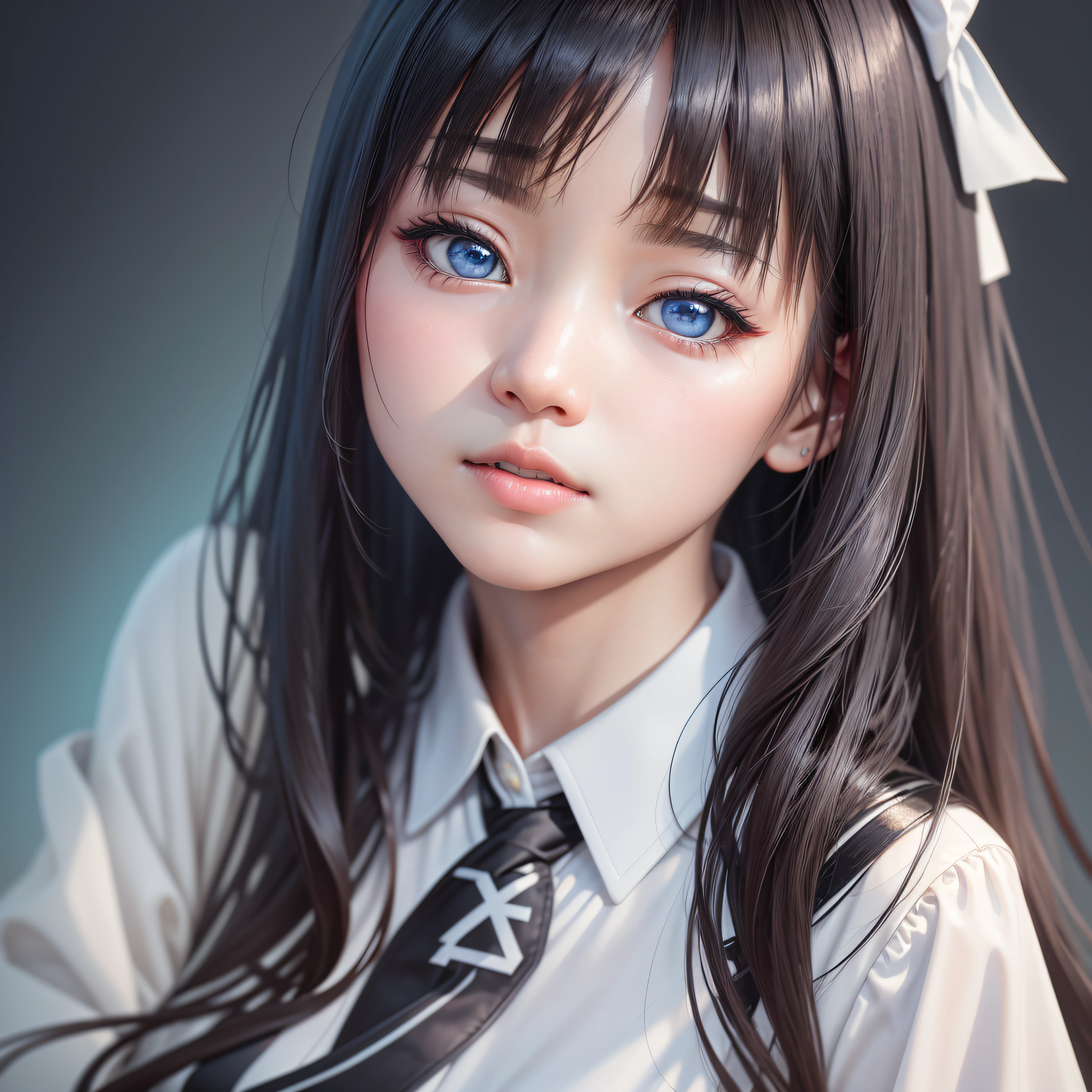 photos、Natural lighting、photo realism、Cinematic Rendering、raytracing、best-quality、Highest detail、Cinematic、Third Person View、Blur effect、Long Exposure、8K、ultra-hd、Natural lighting、Moody Lighting、Cinema tick writing、detailed backgorund、A girl、sailor clothing、school --auto