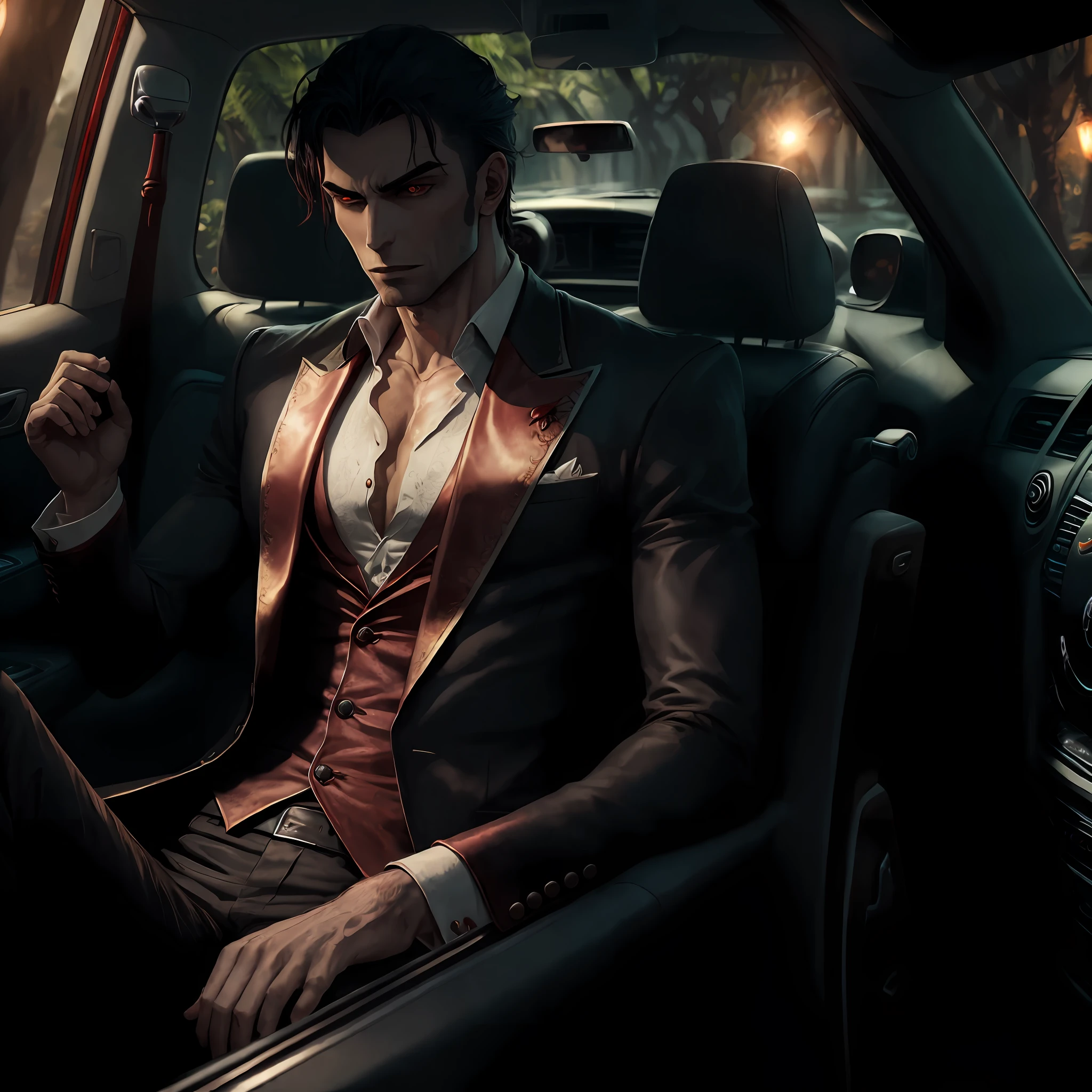 God vampire, male, elegante e cativante --auto