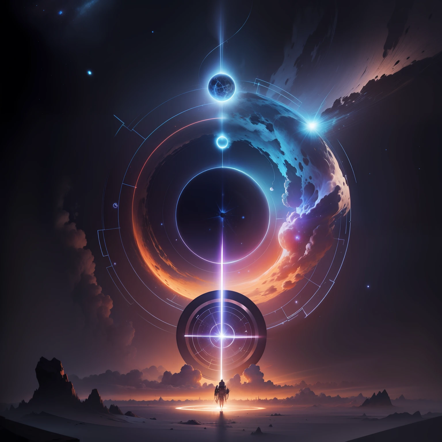 Time and space, abstraction, secret realm, traditional culture --auto