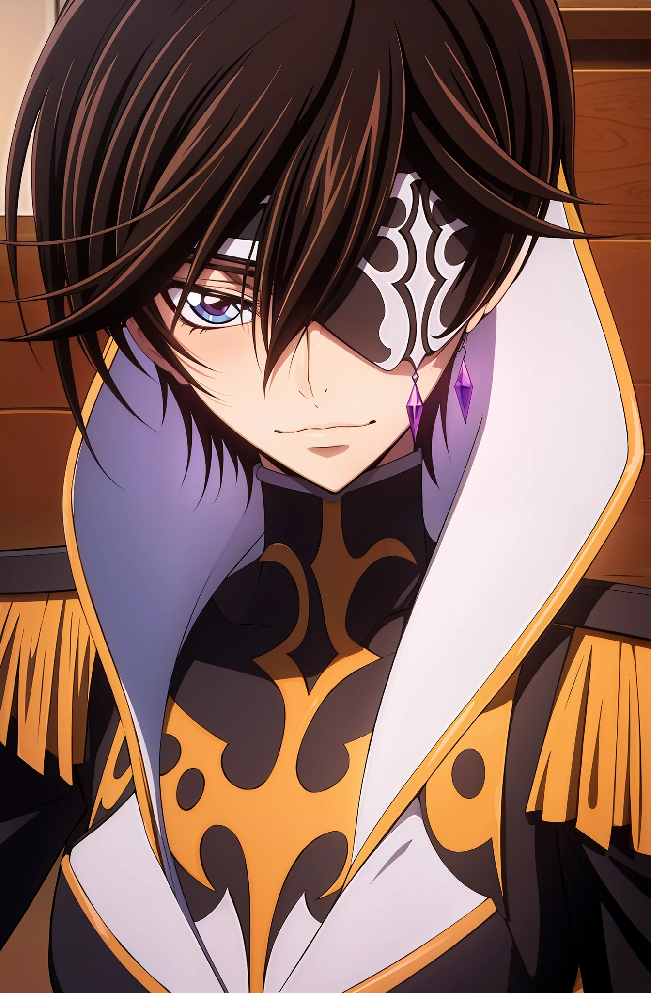 A masterpiece,Lifelike,The best quality,From the rebellious Lelouch Xiu,(role,Actor protagonist,Lelouch Xiu,protagonist),(Protagonist Lelouch Xiu),dynamicangle,ray trace,Lifelike,Motion capture