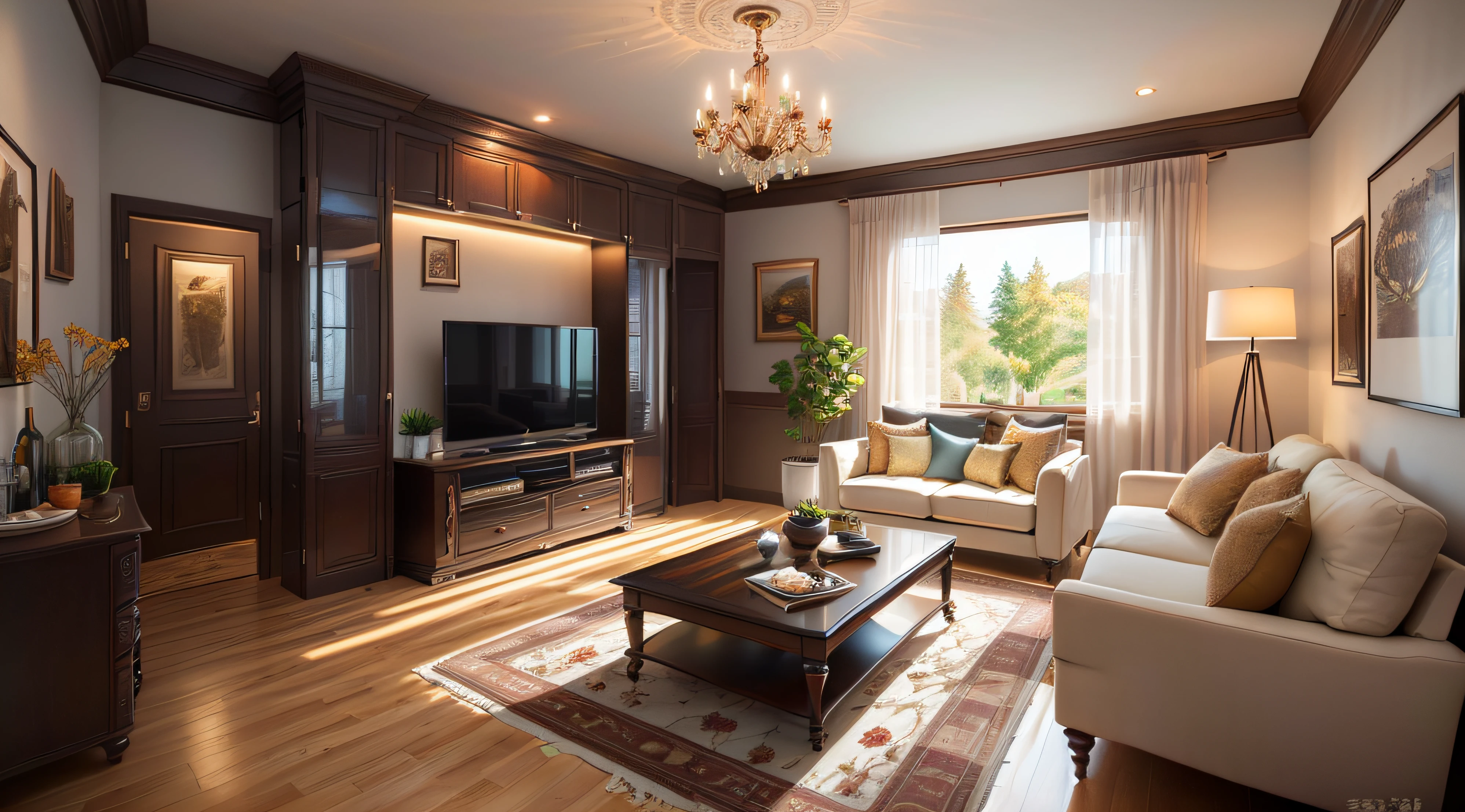 European-style living room, interior decoration details, decoration design drawing Contemporary, professional Michelin Star gourmet food photography, depth of field –s 300 –q 2