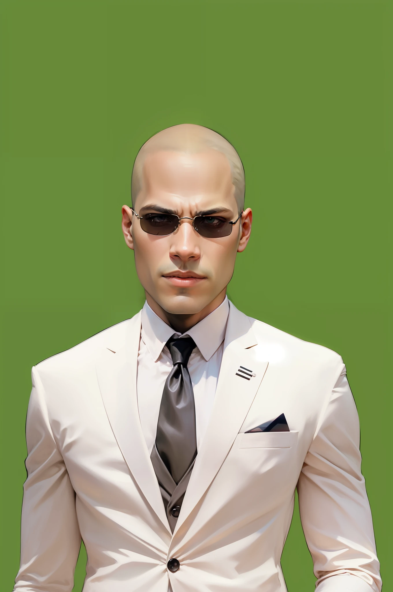 Insert Matrix style sunglasses. Altamente detalhado. high res.
