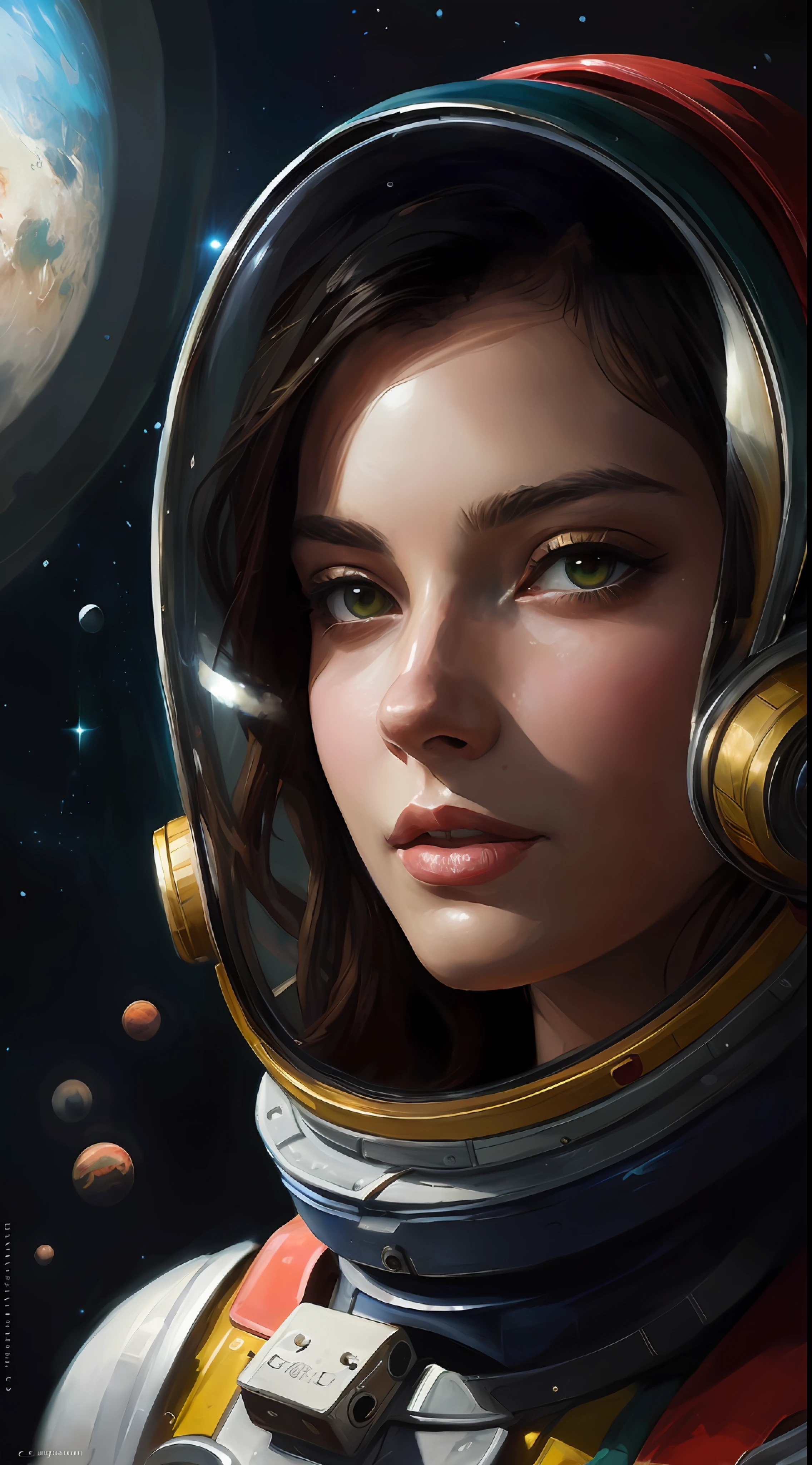 (extremely detailed CG unity 8k wallpaper), full shot photo of the most beautiful artwork of outerspace, scifi spacescape, planet, professional majestic oil painting by Ed Blinkey, Atey Ghailan, Studio Ghibli, by Jeremy Mann, Greg Manchess, Antonio Moro, trending on ArtStation, trending on CGSociety, Intricate, High Detail, Sharp focus, dramatic, photorealistic painting art by midjourney and greg rutkowski