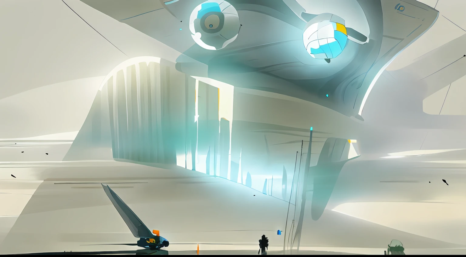 Light cones, futuristic, destiny of design