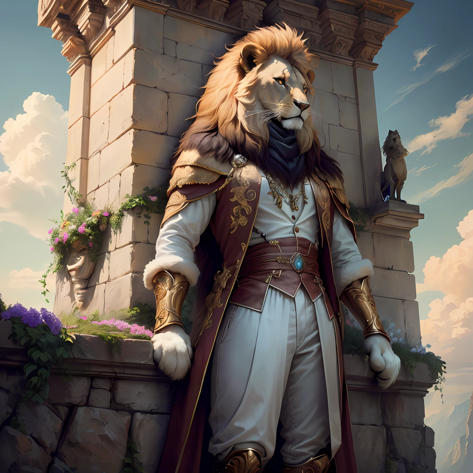 Lion with quality