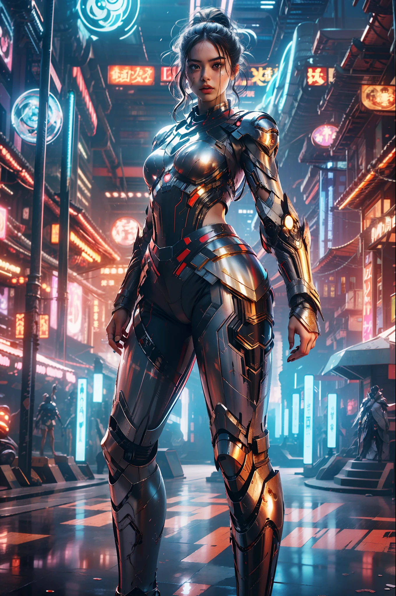 (1girl:1.3), solo,__body-parts__, official art, unity 8k wallpaper, ultra detailed, beautiful and aesthetic, beautiful, masterpiece, best quality, RAW, masterpiece, super fine photo,, best quality, super high Resolution, photorealistic, sunlight, full body portrait, stunningly beautiful,, dynamic pose, delicate face, vibrant eyes, (side view), she is wearing a futuristic Iron Man mech, pink and gold, Highly detailed abandoned warehouse background, detailed face, detailed complex busy background, messy, gorgeous, milky, high detailed skin, realistic skin details, visible pores, sharp focus, volumetric fog, 8k uhd, dslr camera, High quality, film grain, fair skin, photorealism, lomography, sprawling metropolis in a futuristic dystopia, view from below, translucent