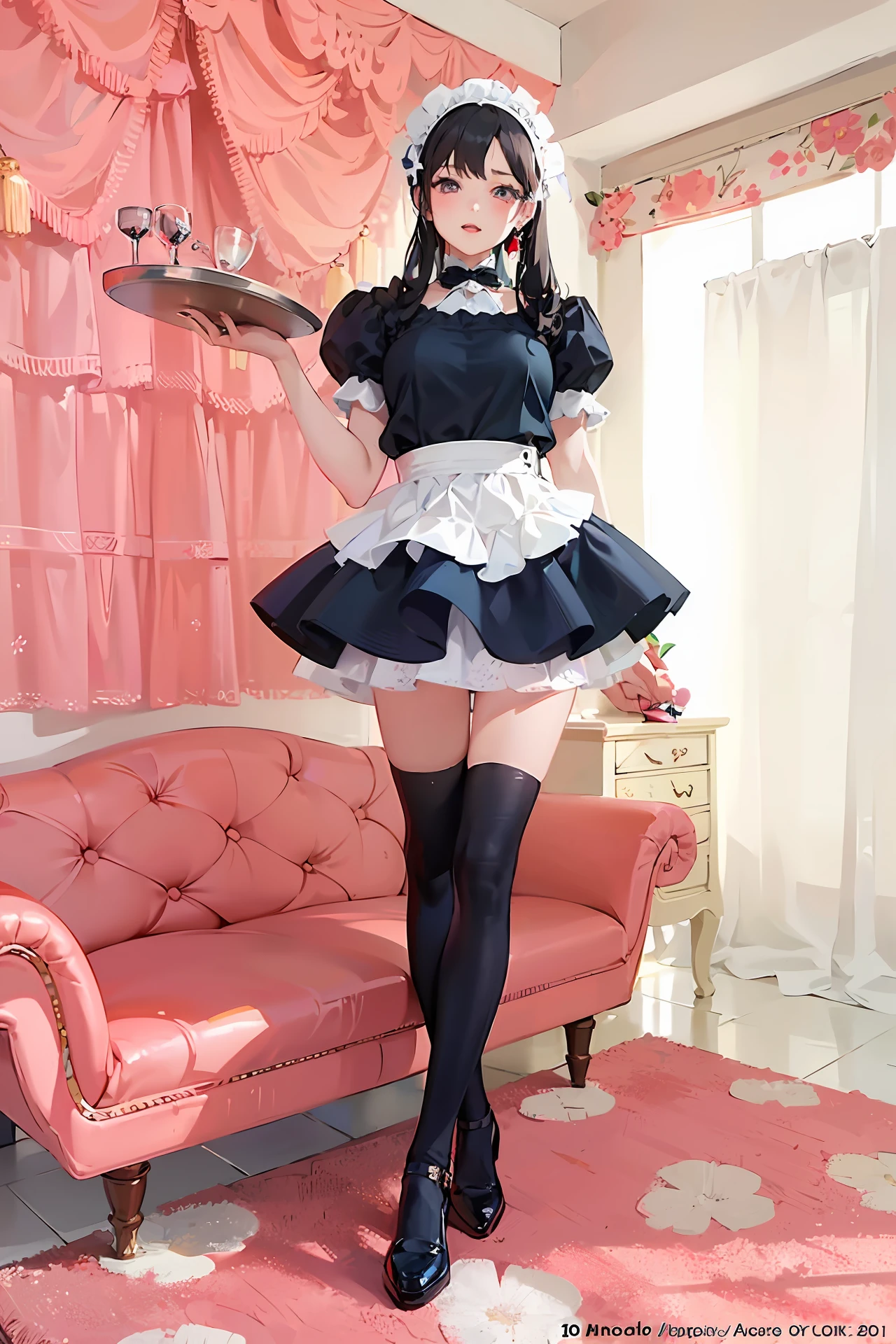 (Top Quality, 8k, Masterpiece, UHD: 1.2), (1 girl),Cute,