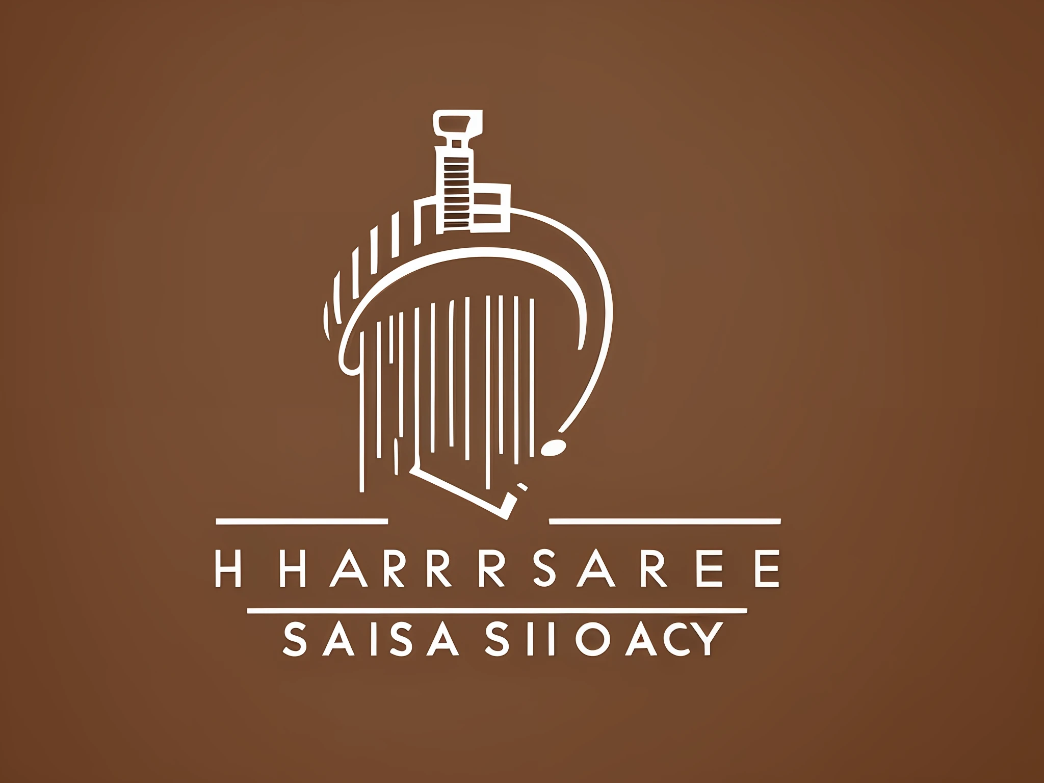 Hairdresser logo, hairside salon