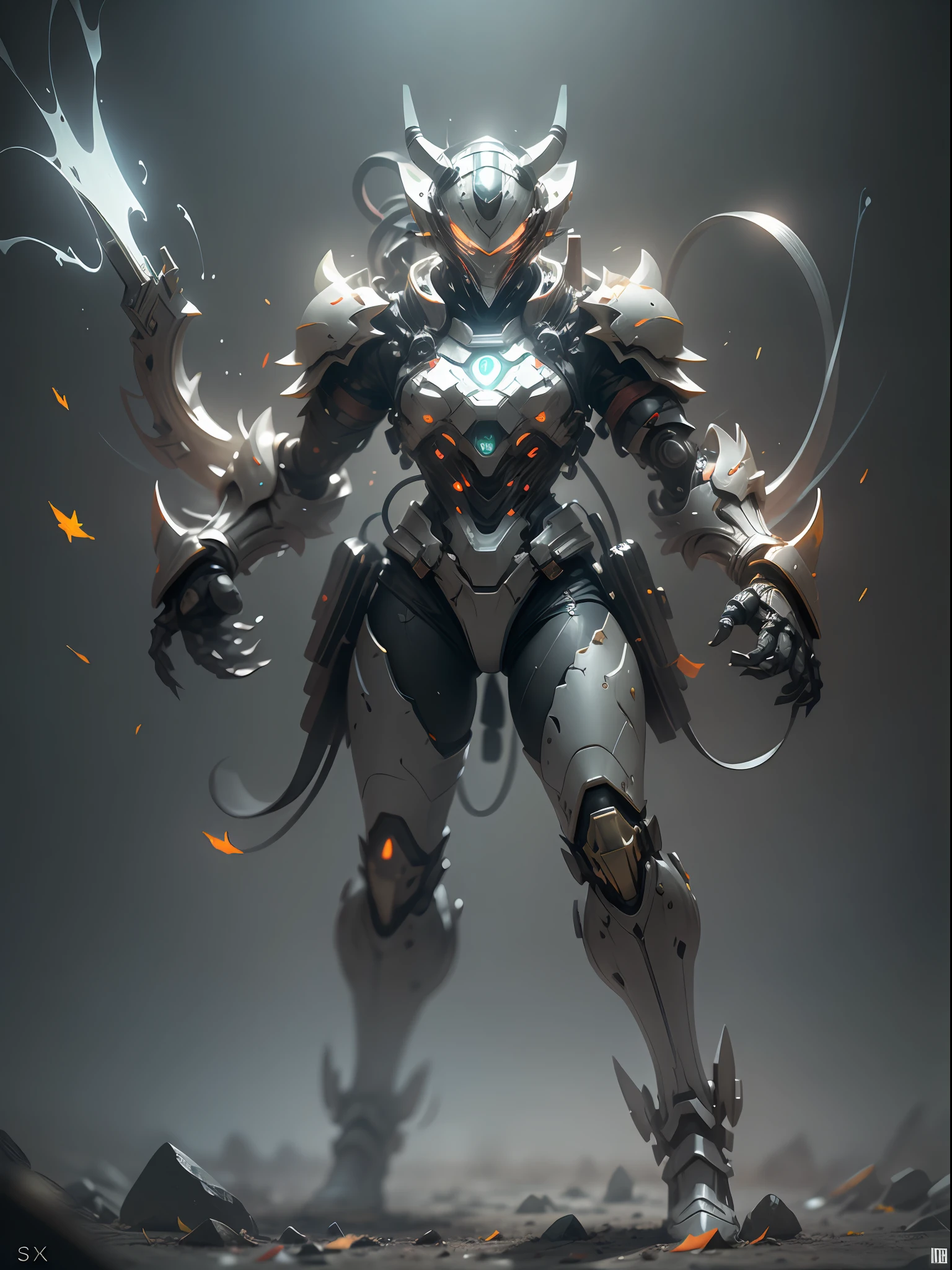 Has a red wolverine's claw ghost assassin，Super cool ghost assassin，There are huge Vajra claws，assassin，Red rigid claws，Claw knife，Wearing red mechanical armor，Leaves fall，Posture of waving paws，Coming with great momentum，Positive perspective，Perfect body proportion，Tall figure，Very tall，full body photos，super-detail，Look up at the perspective，IP by pop mart，rim light ，avatar，rendering octane，mixer，all body，Clean black background，3D，C4D，best qualit，RAWExtremely detailed，Ancient technology， hdr（High dynamic range）， raytracing， NVIDIA RTX， Super-Resolution， Unreal 5， sub-surface Scattering， PBR Texture， post processing， Anisotropic filtering， depth offield， Maximum clarity and sharpness， Multilayer textures， Albedo And Specular Maps， Surface Shading，Accurately simulate light-material interactions，Perfect Scale，rendering octane，Two-tone illumination，Low ISO，White balance，trichotomy，Wide aperture，8K RAW，Efficient sub-pixel，Subpixel convolution，Luminescent Particles，Light scattering，Tyndall effect