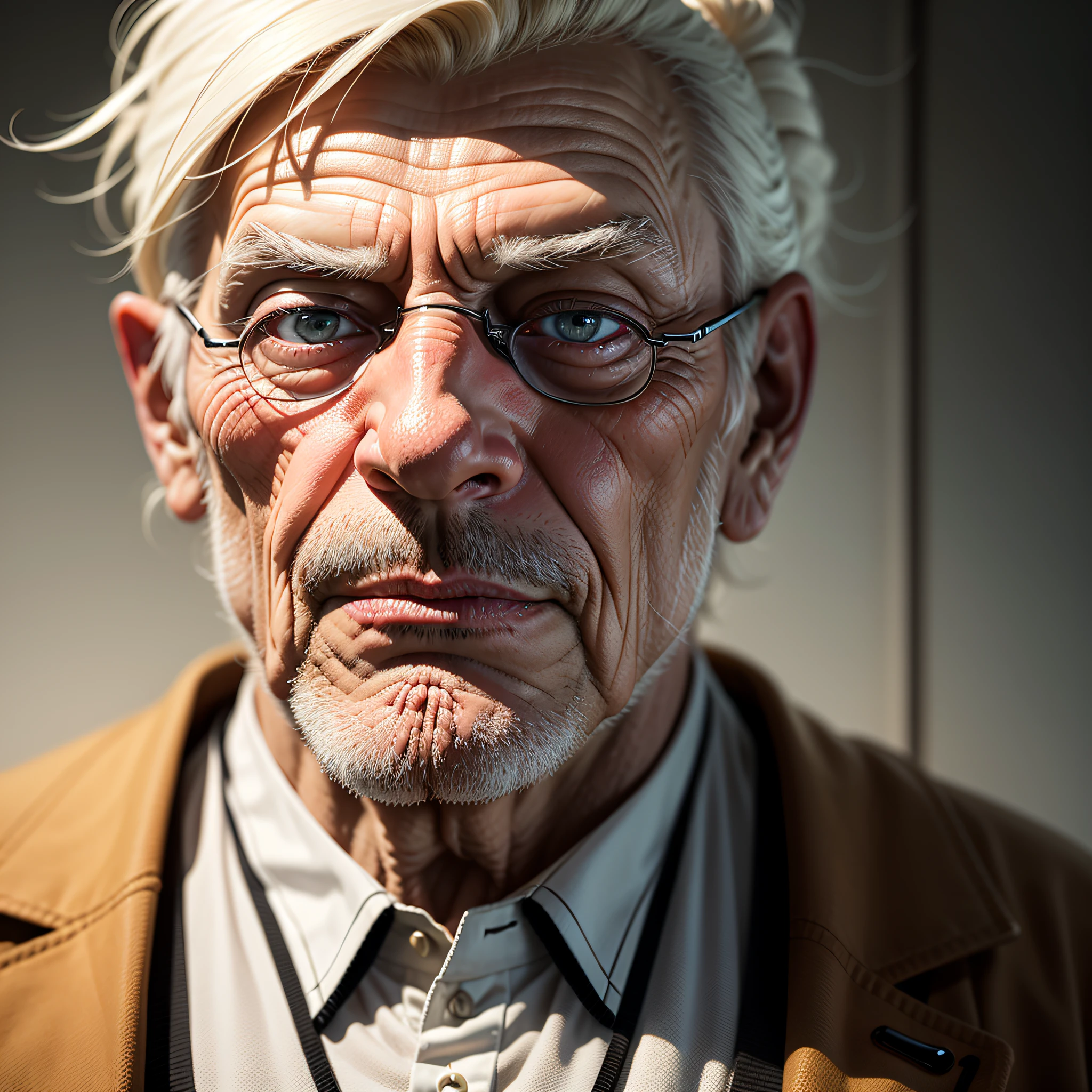 old man face