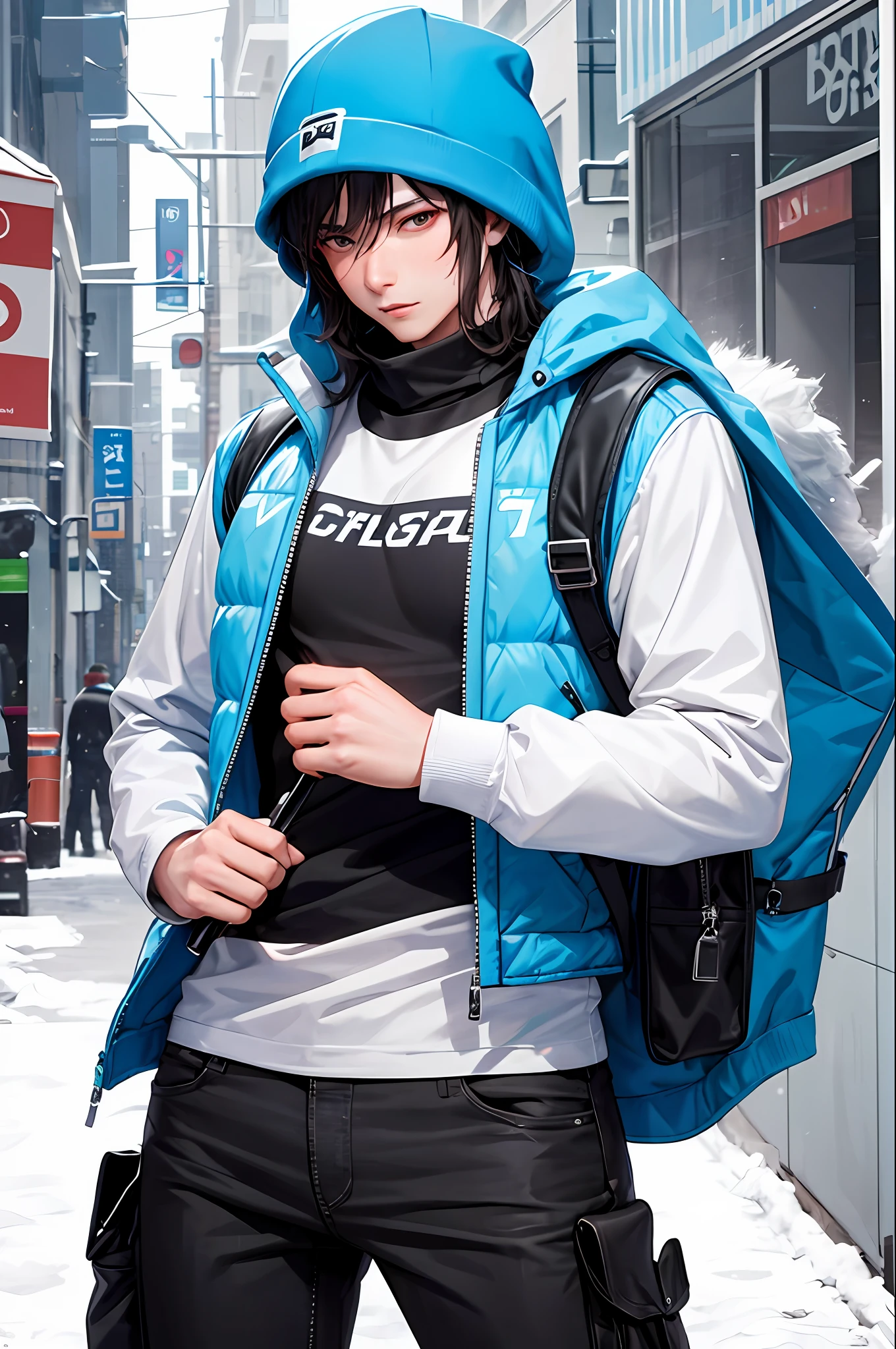 Cold boy