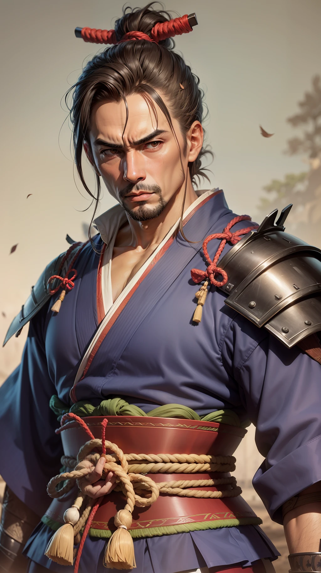 Mestre samurai ((alta qualidade))