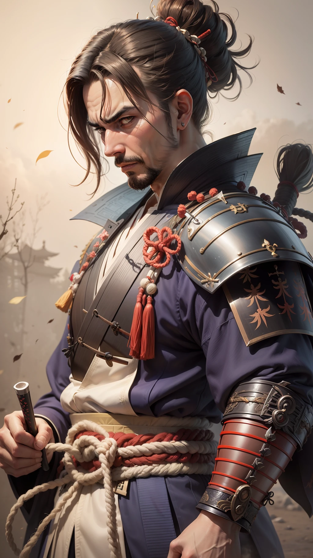 Mestre samurai ((alta qualidade))