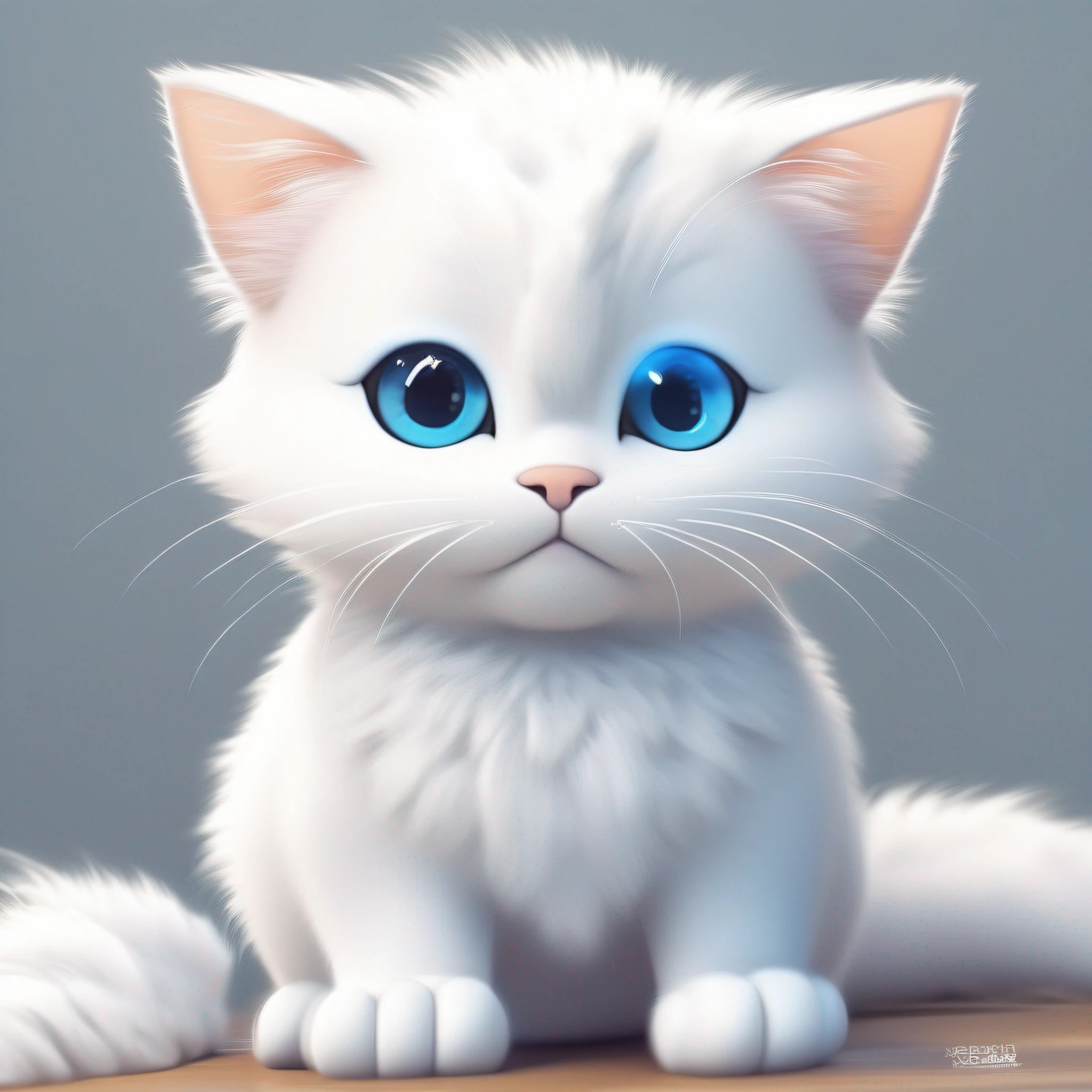 anime, gato branco com olhos azuis deitado em pele branca fofa, adorable digital painting, arte digital detalhada bonito, arte digital peluda, arte digital bonito, arte peluda muito bonita, bonito 3 d render, arte de fantasia peluda, Retrato de personagem peludo, Arte peluda!!!, dramatic cinematic detailed fur, 8k arte detalhada de alta qualidade, Arte peluda, corpo inteiro