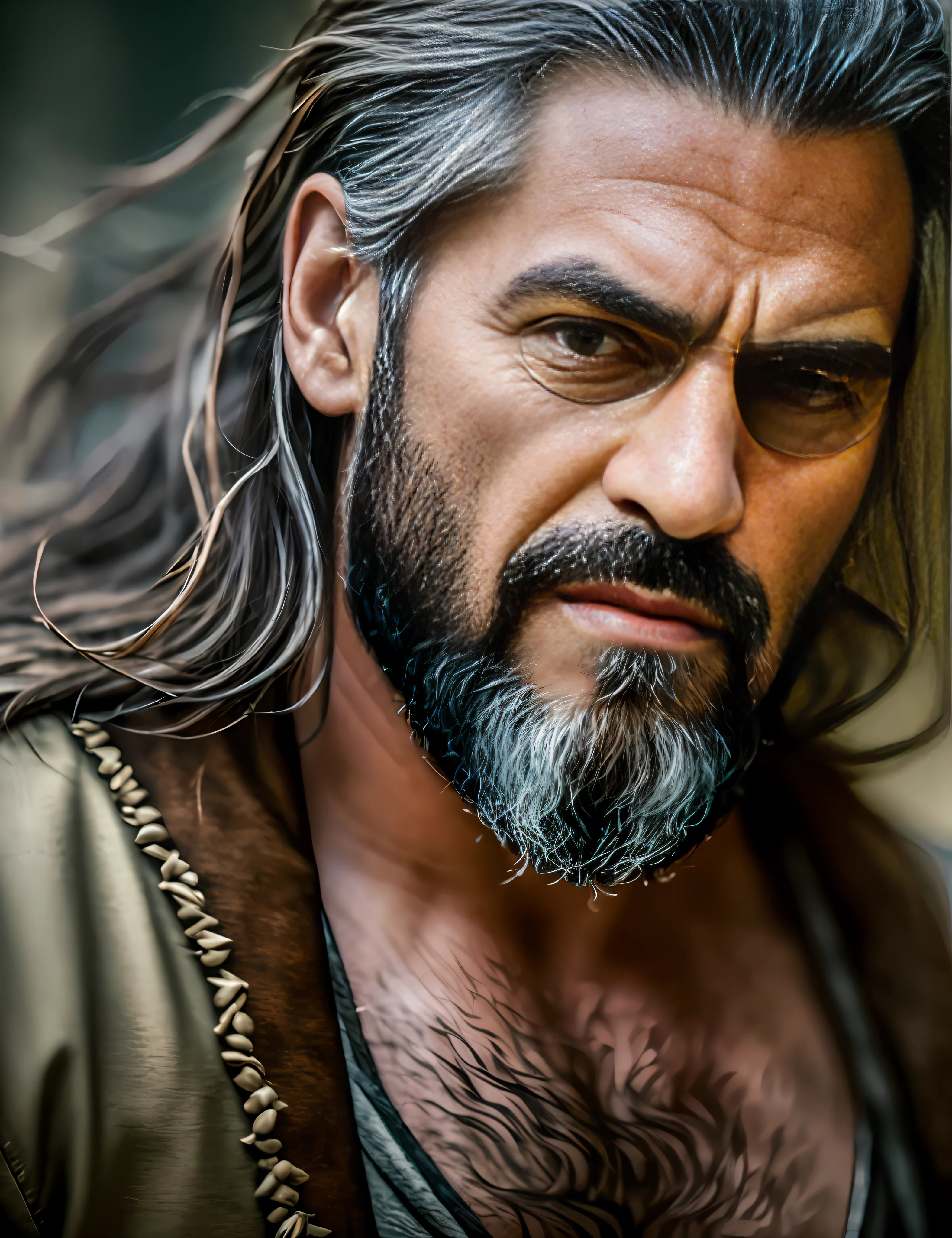 A very rustic handsome and attractive middle age man, full focus, tiltshift, ethereal, cinematic, shimmering lights, vikings, god, mythological king, grotesque, fierce, tumblr contest winner, hurufiyya, renaissance painting, very strong and masculine, movie still, cinematic lighting. photograph, detailed symmetric realistic face, extremely detailed natural texture, peach fuzz, long hair, masterpiece, absurdres, nikon d850 film stock photograph, kodak portra 400 camera f1.6 lens, extremely detailed, amazing, fine detail, hyper realistic lifelike texture, dramatic lighting, unrealengine, trending on artstation, cinestill 800 tungsten, looking at the viewer, photo realistic, RAW photo, TanvirTamim, high quality, highres, sharp focus, extremely detailed, cinematic lighting, 8k uhd,-imagine- --auto --s2
