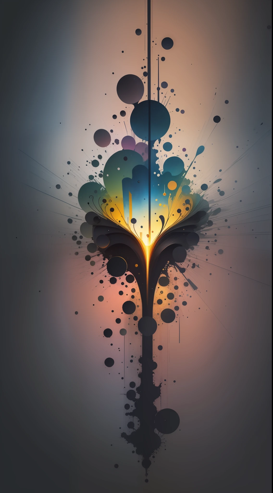 3d watercolor abstract,dark background,high resolution,high quality,colorful