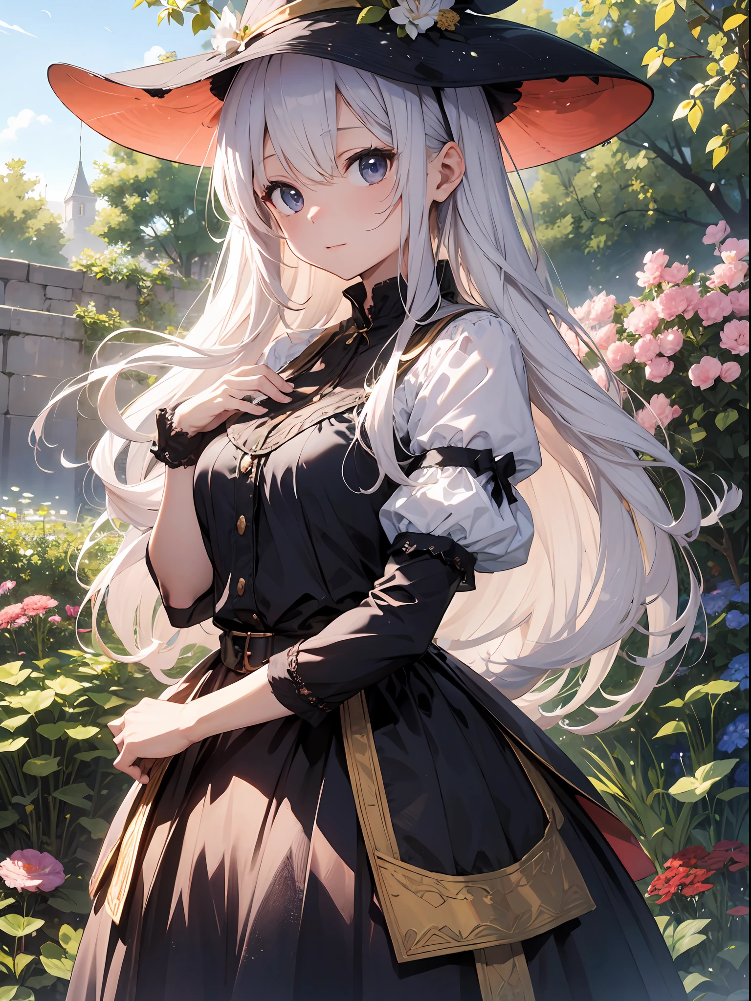 (Master Masterpiece、maximum quality、highestres、offical arts、Beautifully Aesthetic:1.2)、(Master Masterpiece、maximum quality、maximum quality、offical arts、Beautifully Aesthetic:1.2)、(Master Masterpiece、maximum quality、maximum quality、offical arts、Beautifully Aesthetic:1.2)、(a 1girl:1.3)、highly detail、(Fractal Art:1.3)、colorfull、Supreme Details、「Enchanting witch from another world」This painting titled、It depicts a captivating beautiful witch manipulating magic in the castle gardens without limits。The castle spreads out、The garden there is、It creates an atmosphere as if a door to another world has appeared..。
Standing at the center is、Beautiful witch in a sophisticated dress。His face is meticulously drawn.、He has a profound expression on his face, as if he strongly wishes for something.。In her hand is a luxurious wand.、From that wand is emitting mighty magical powers。 The magic cast is、It was released as an explosive force from the tip of the wand.、The energy that reverberates through the garden as a beam of colorful light is very powerful.、A beam of light makes a large trajectory in the sky。
The charm of this painting is、The mighty and enchanting beauty of the witch、Y、It skillfully captures the mystique of the garden.。 、And the witch's facial expressions and movements are very realistic.、It has the power to draw the viewer into the place。
In addition、the light and shadow production is also stunning。The beam of light emitted by the cane is、Illuminate the gardens and castle、pure、Creates a sense of distance from the visual light source to the witch.。Quality produces realistic images、It can convey visual beauty and story appeal at the same time。
This is、Not only visually appealing works、It is a work that further enriches the visual experience by drawing a story.。 」We are thinking about the theme to the fullest。The images are very realistic and、Very detailed and、Must be a high resolution 16k。Sony F and 24-105mm f / Use a Sony Alpha 4 mirrorless camera with 1G OSS lenses。